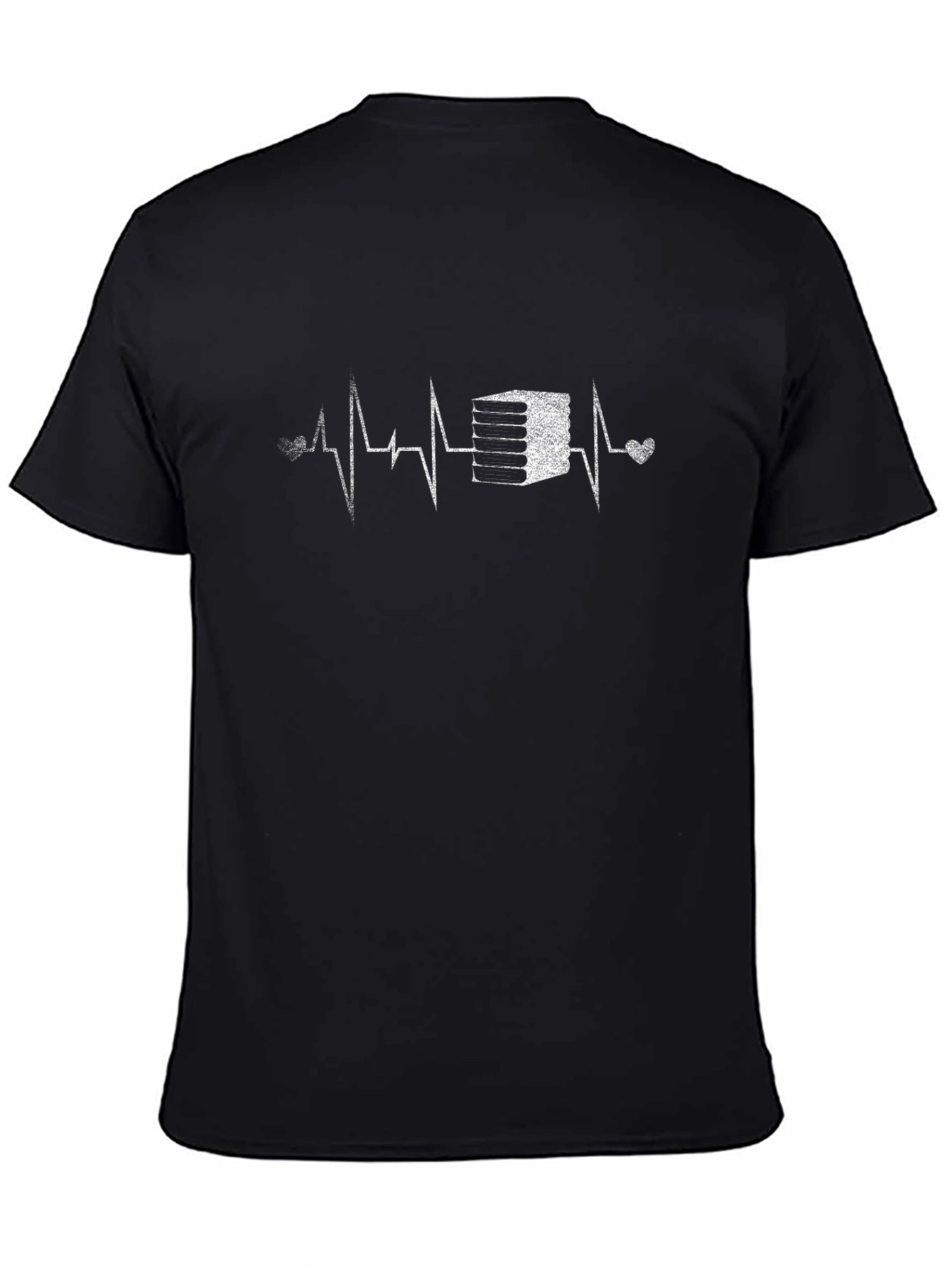 Book Lover Heartbeat T-Shirt