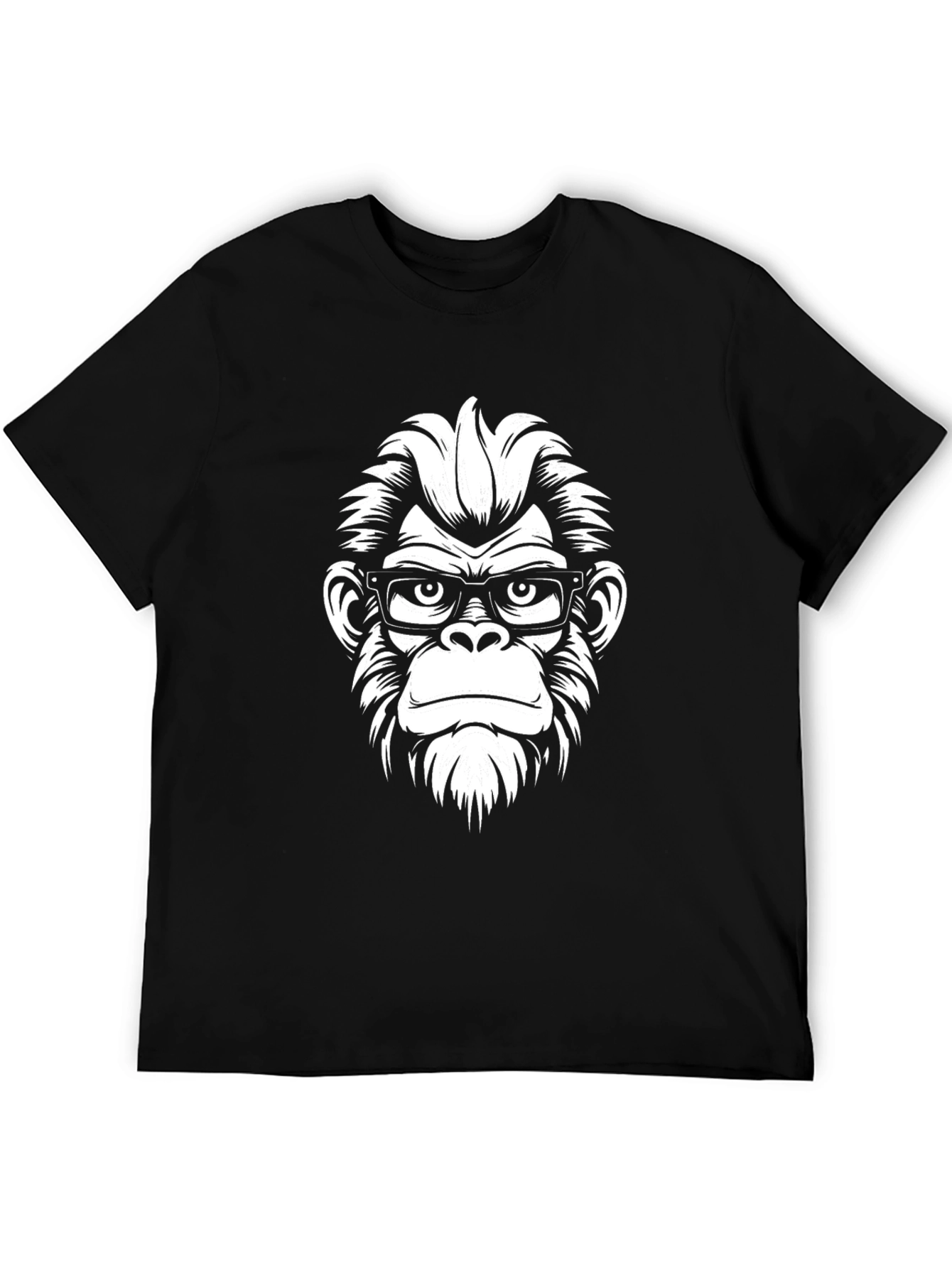 Cool Ape Graphic Tee - Black