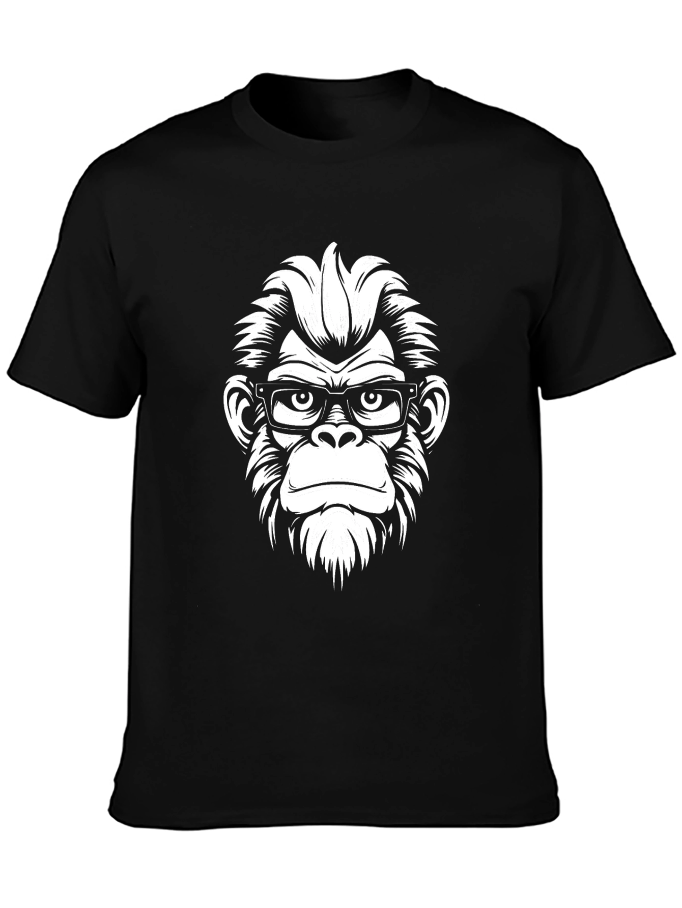 Cool Ape Graphic Tee - Black