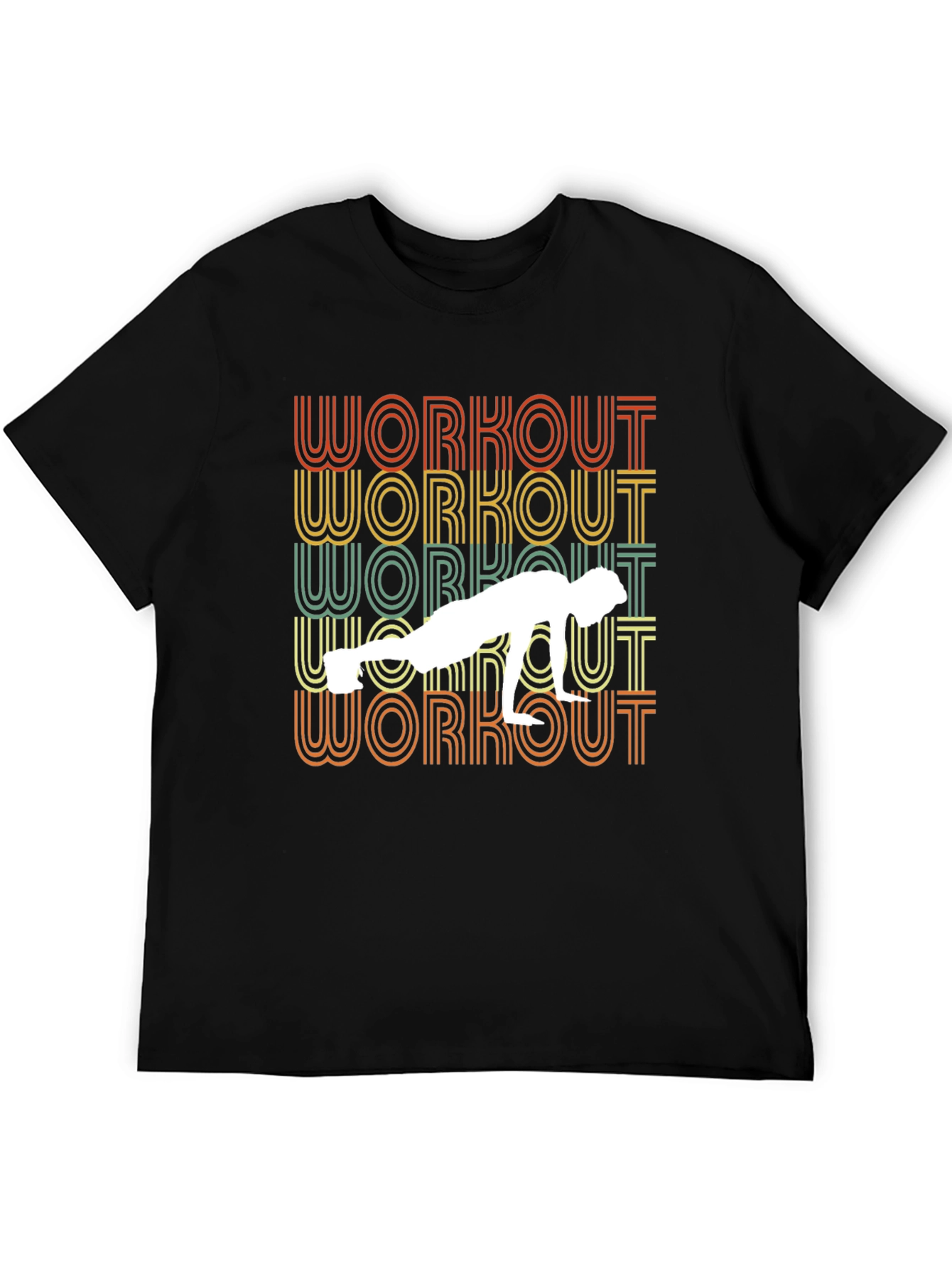 Retro Workout Graphic T-Shirt