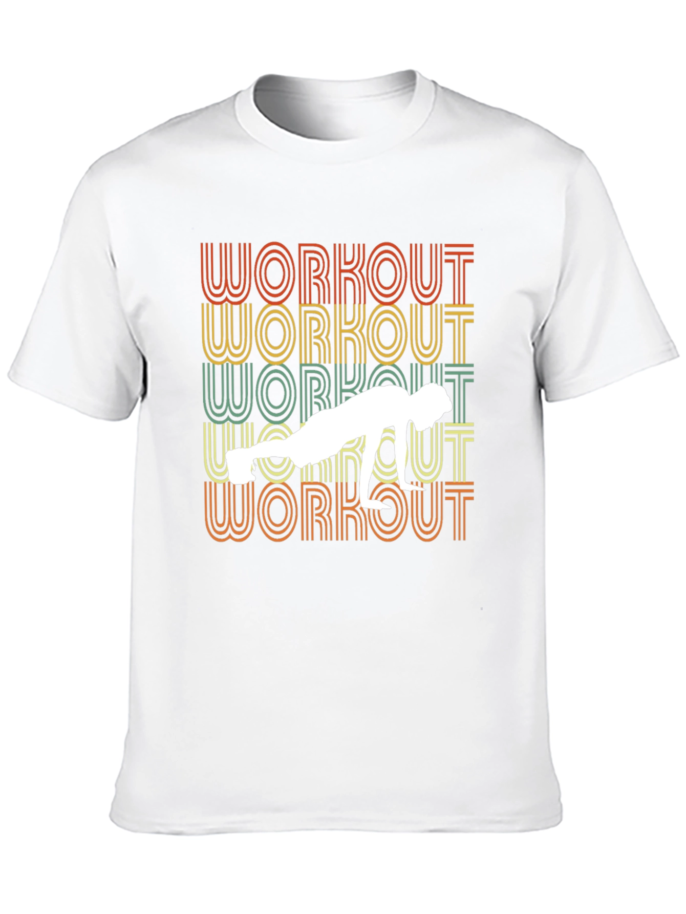 Retro Workout Graphic T-Shirt