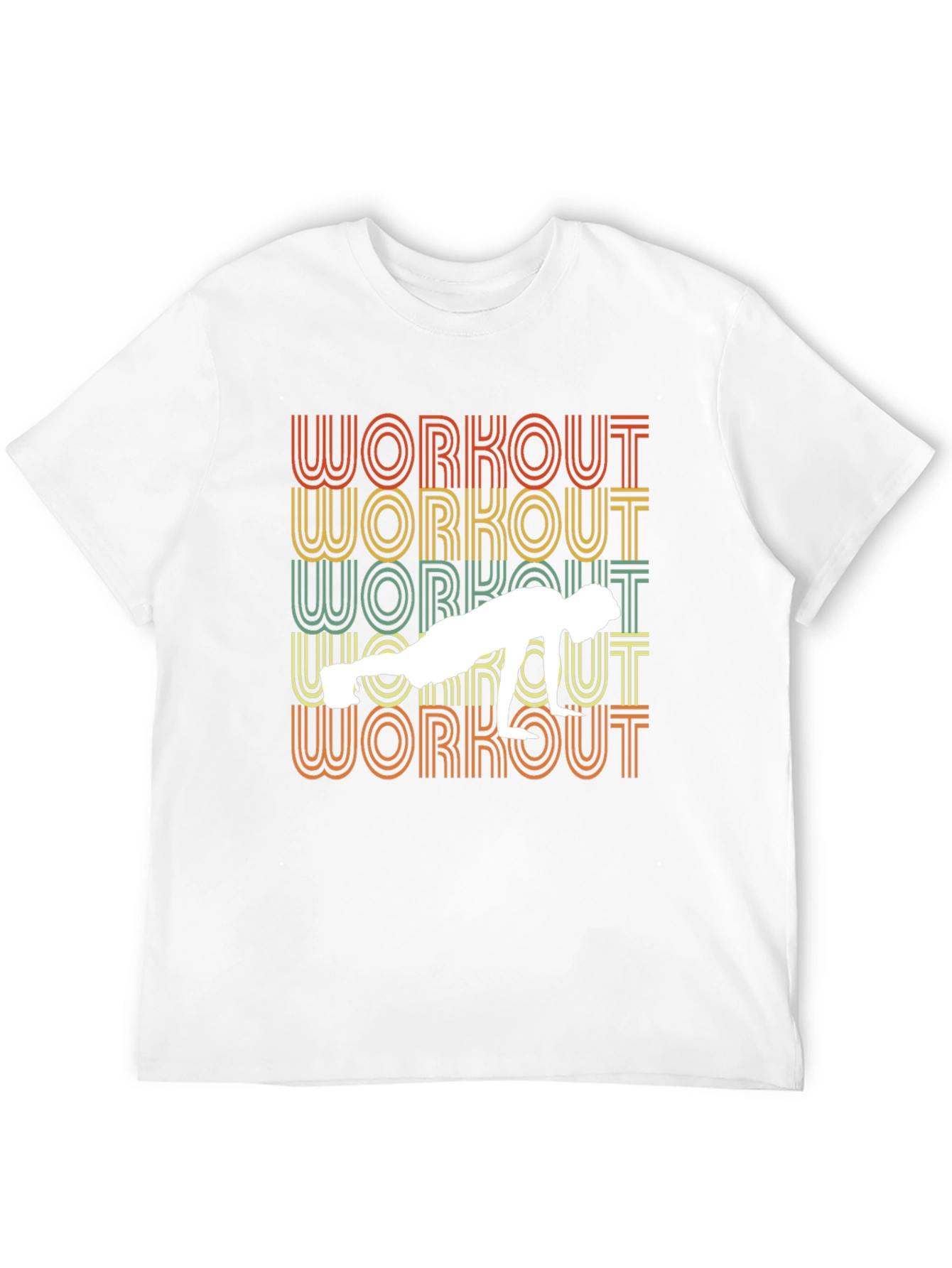 Retro Workout Graphic T-Shirt