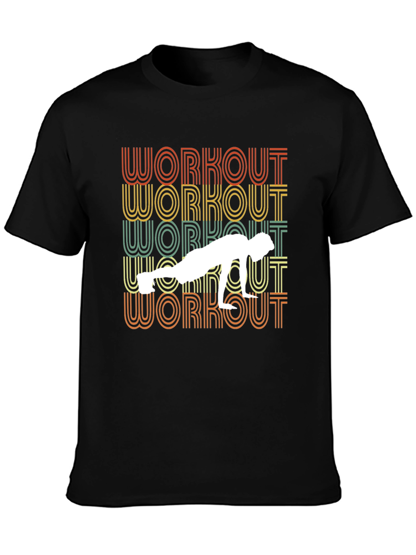 Retro Workout Graphic T-Shirt