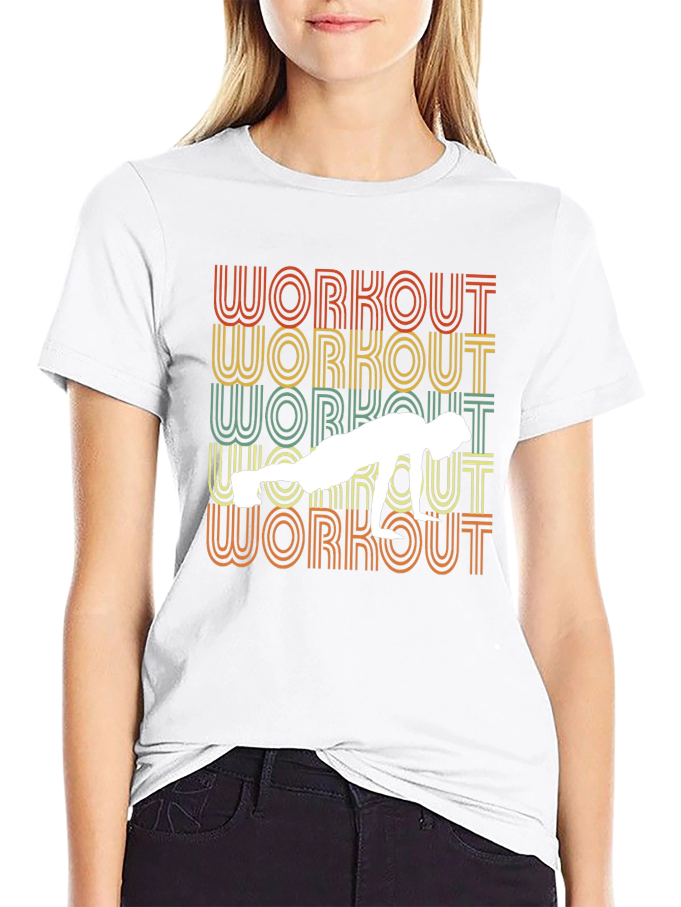 Retro Workout Graphic T-Shirt