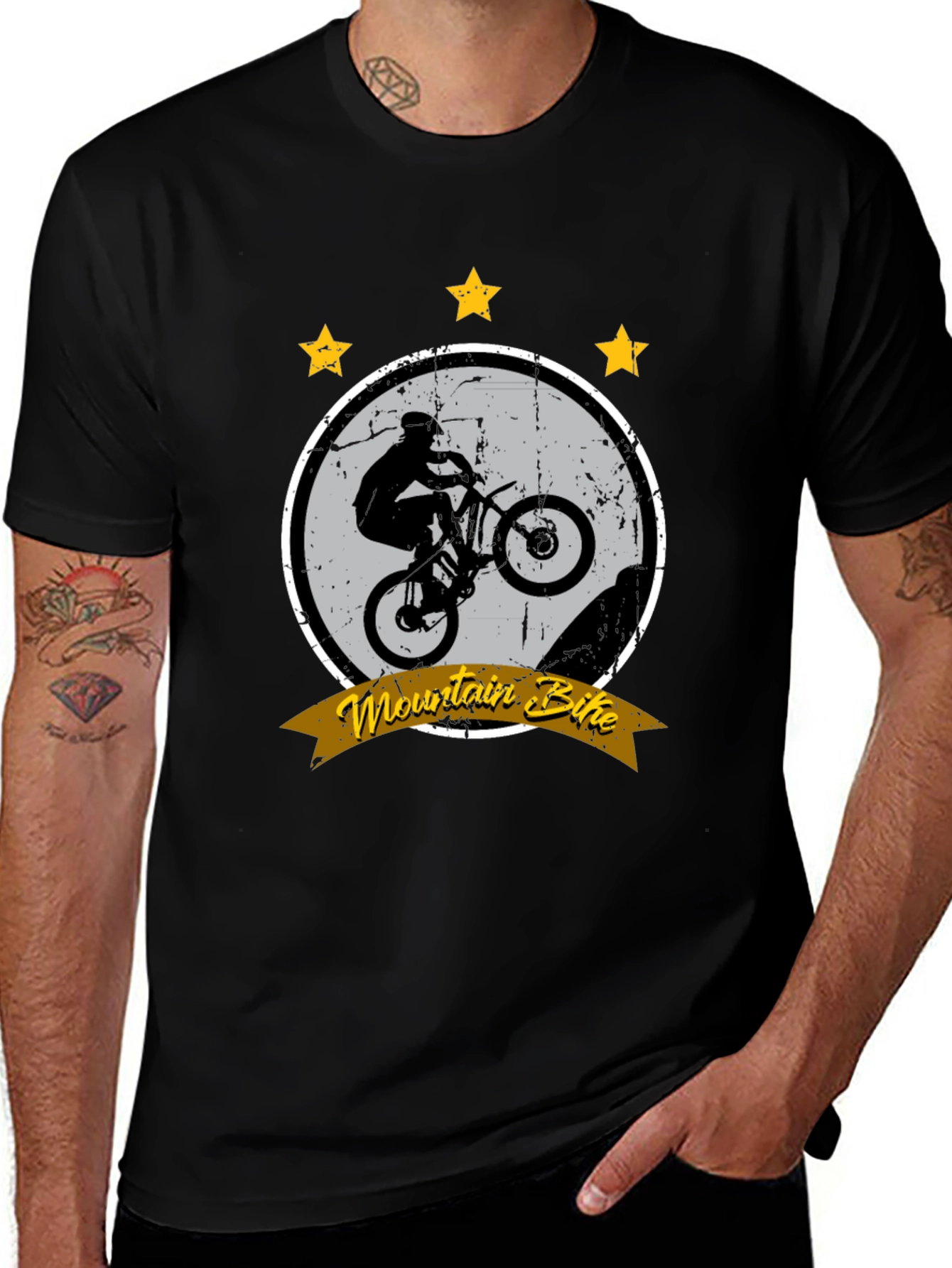 Mountain Bike Graphic Tee - Ride in Style