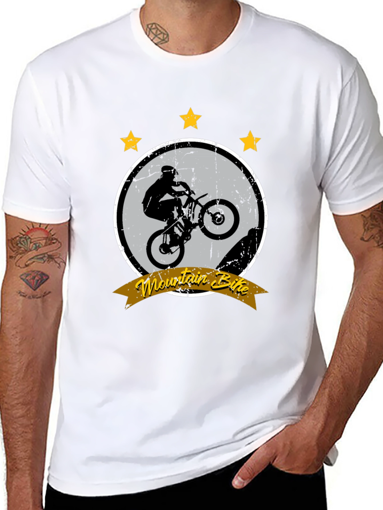 Mountain Bike Graphic Tee - Ride in Style