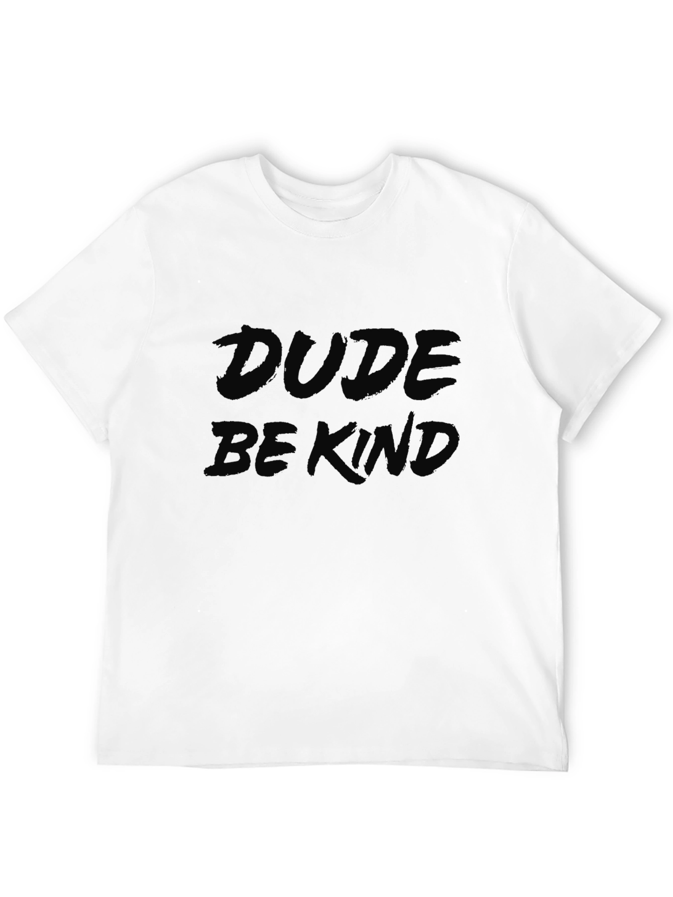 Dude Be Kind Black Graphic Tee