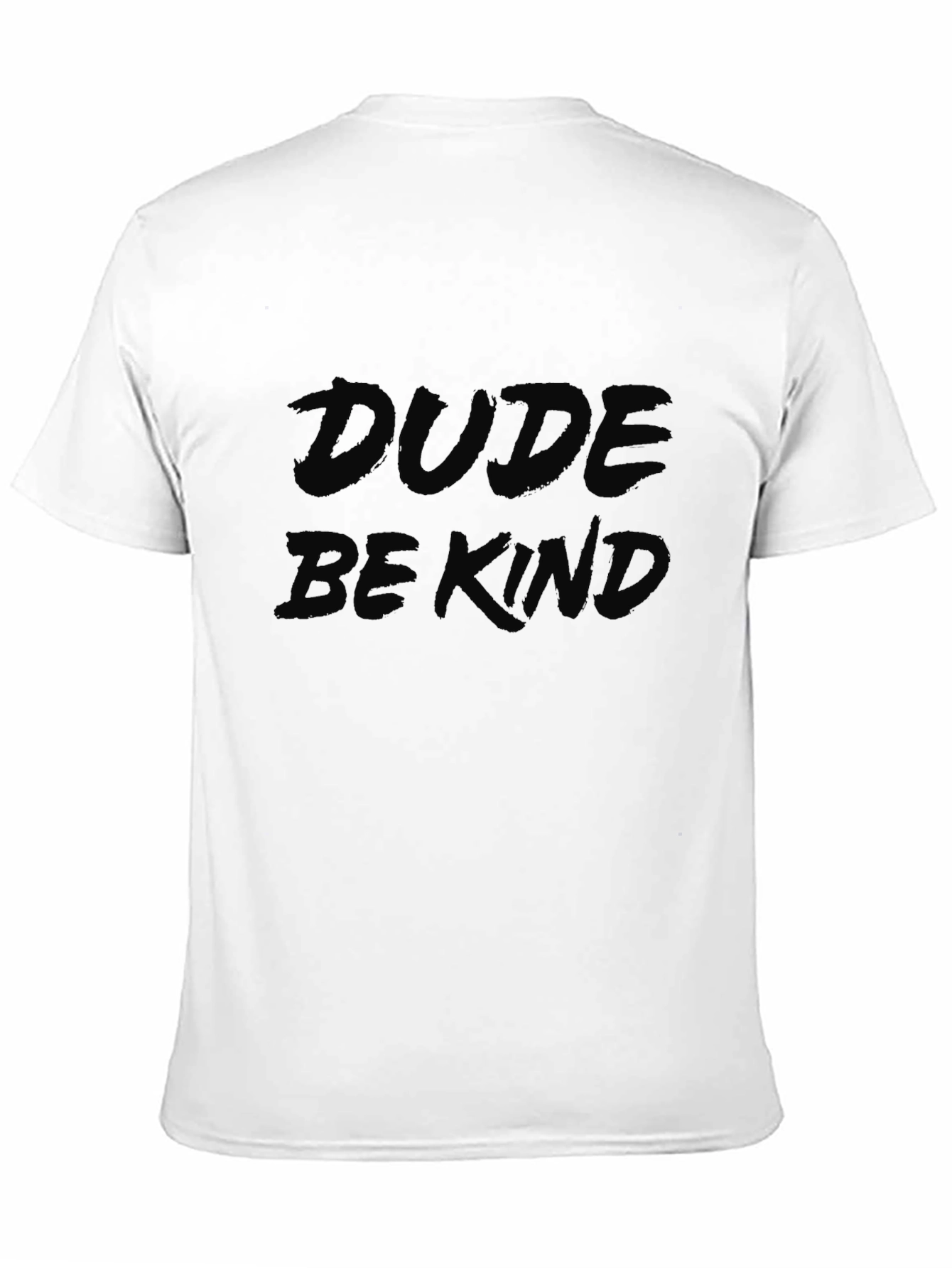 Dude Be Kind Black Graphic Tee