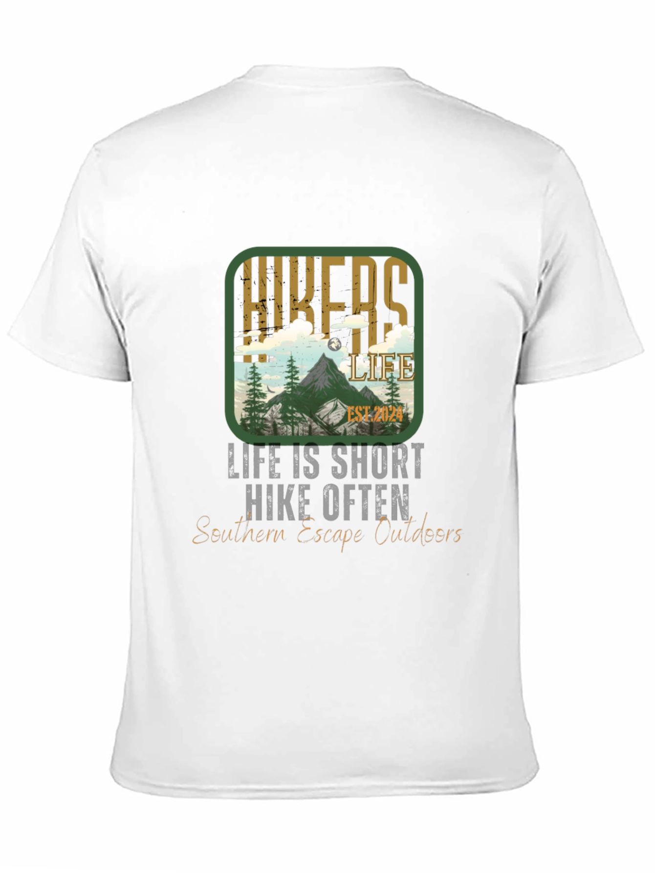 Hikers Life T-Shirt: Southern Escape Outdoors