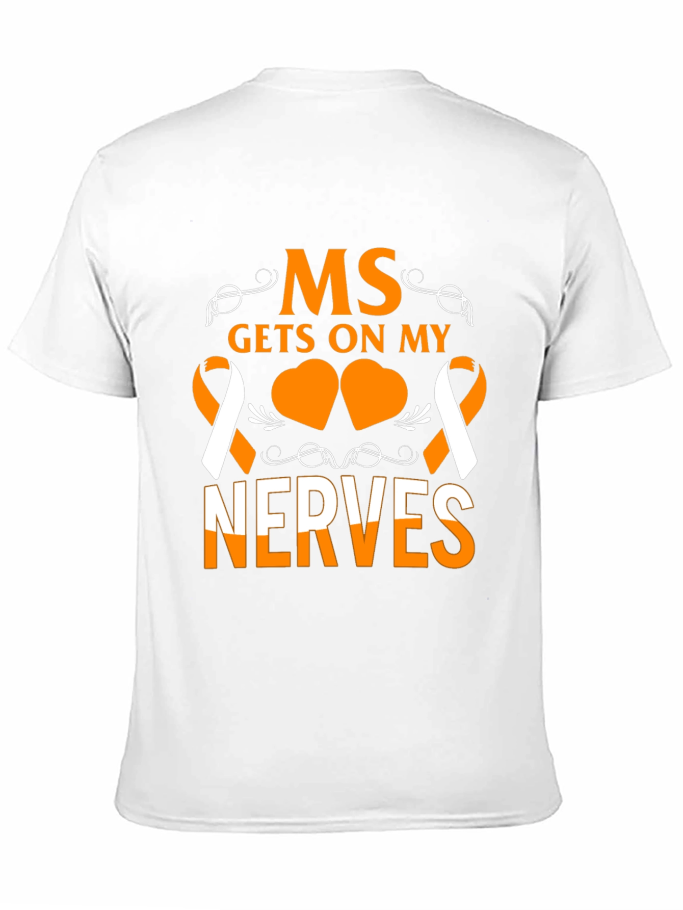 MS Gets On My Nerves Awareness T-Shirt