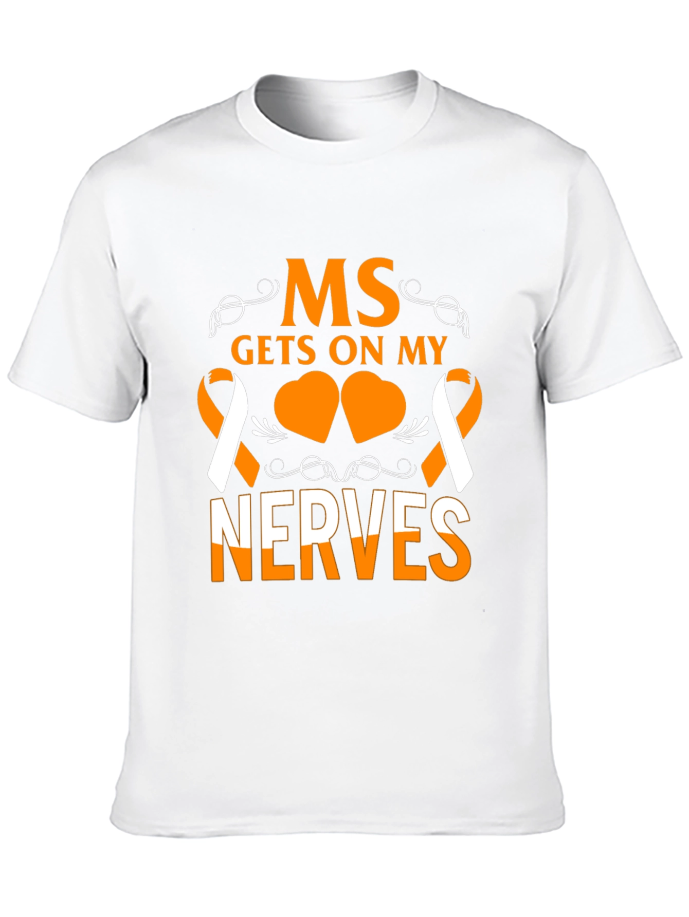 MS Gets On My Nerves Awareness T-Shirt