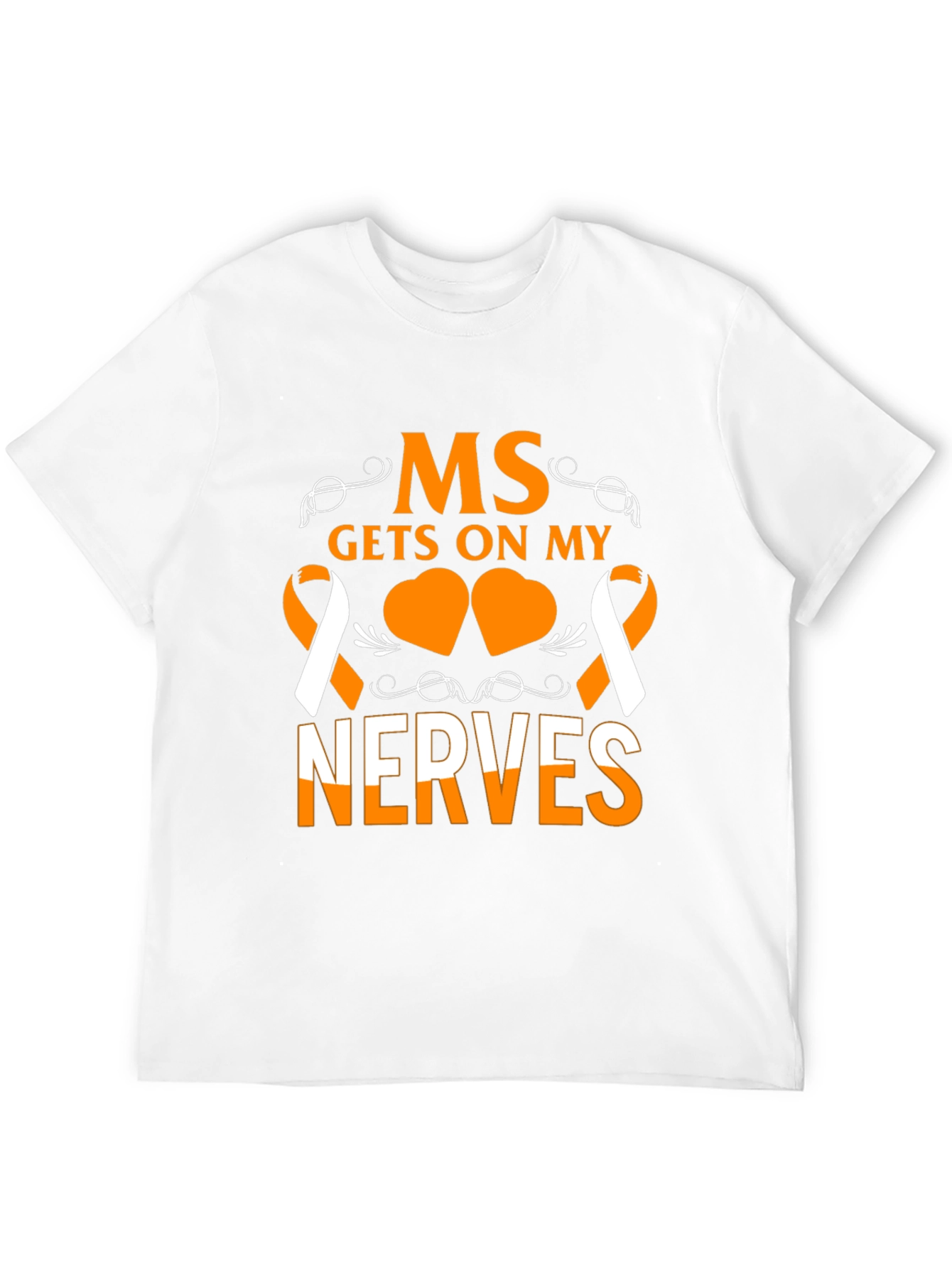 MS Gets On My Nerves Awareness T-Shirt