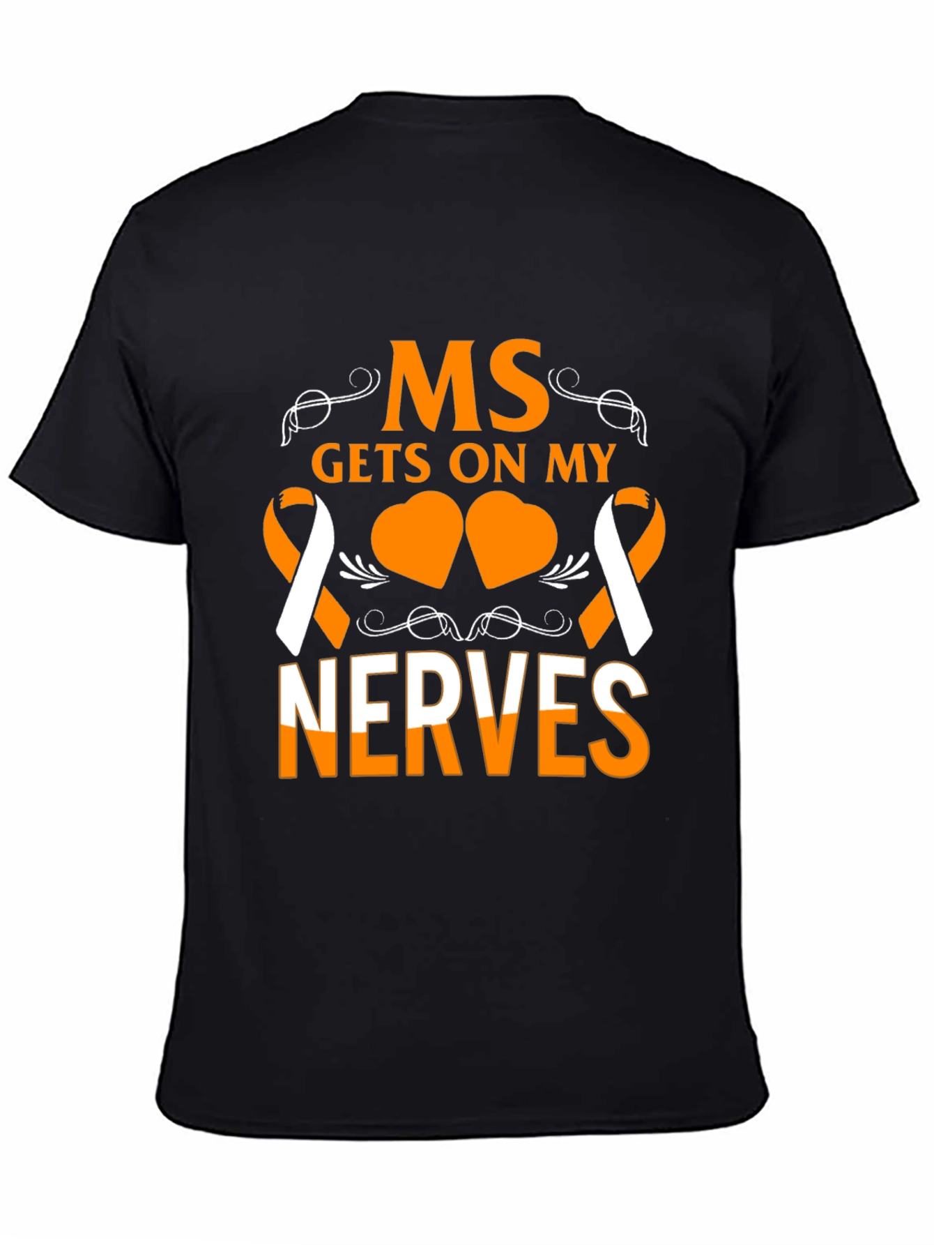 MS Gets On My Nerves Awareness T-Shirt