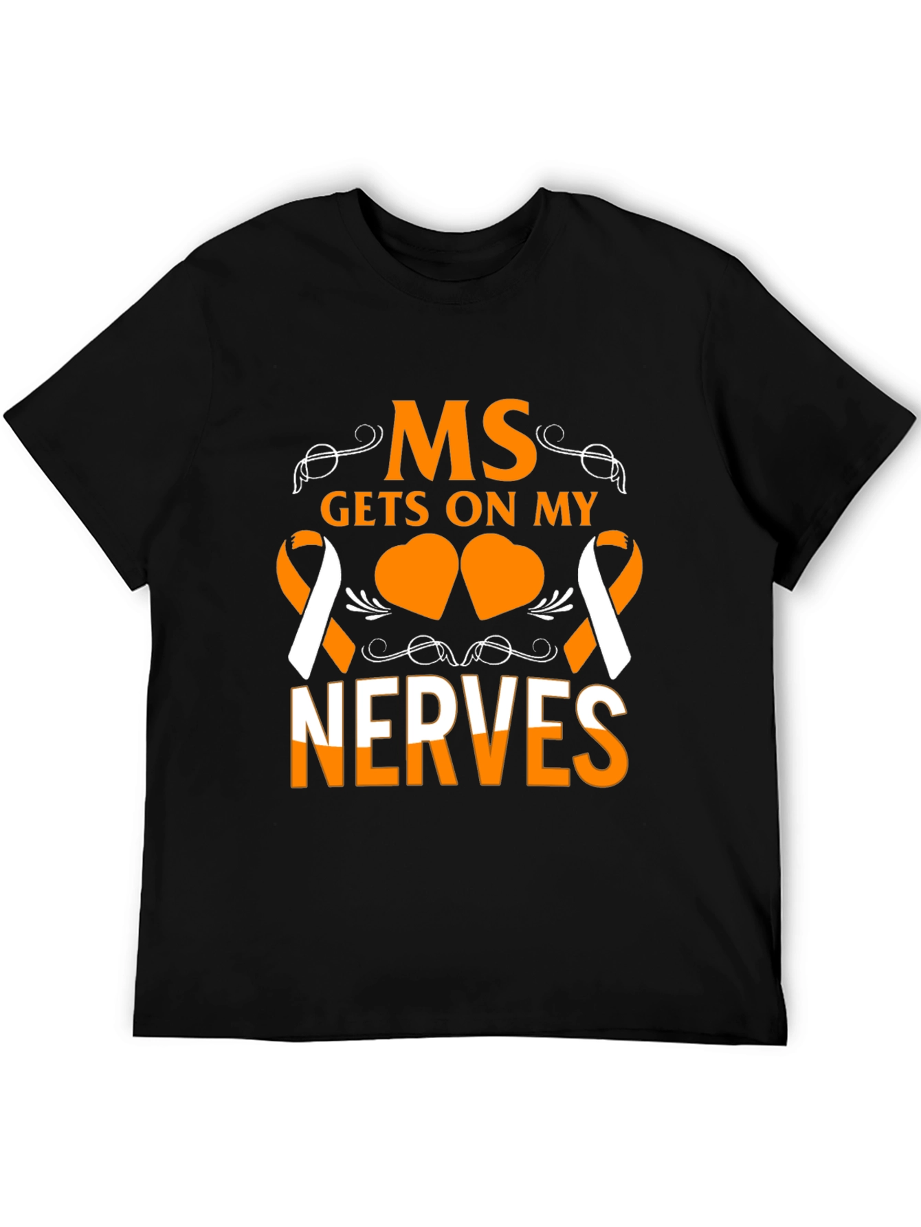 MS Gets On My Nerves Awareness T-Shirt