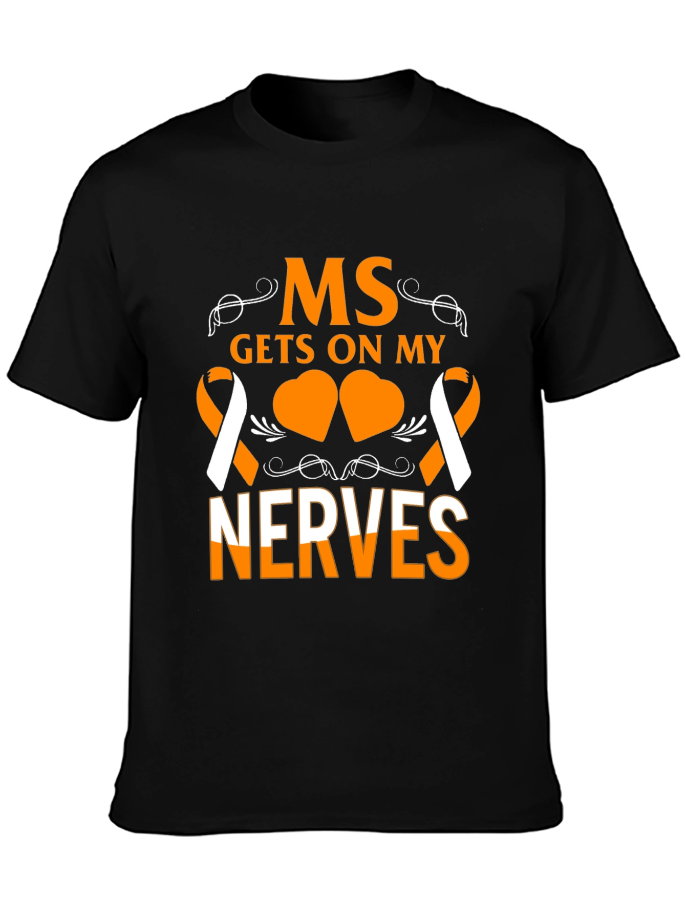 MS Gets On My Nerves Awareness T-Shirt