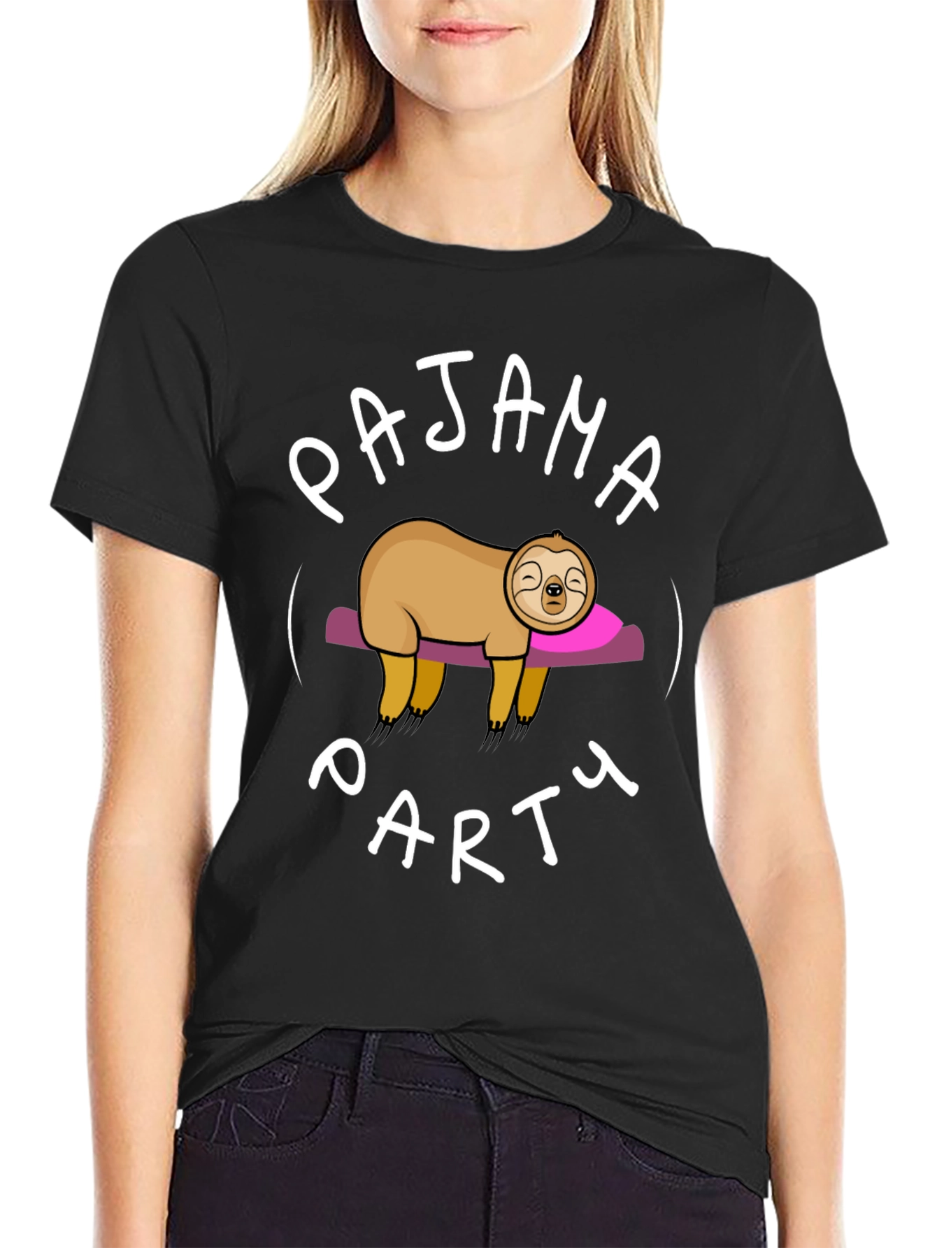 Sloth Pajama Party T-Shirt
