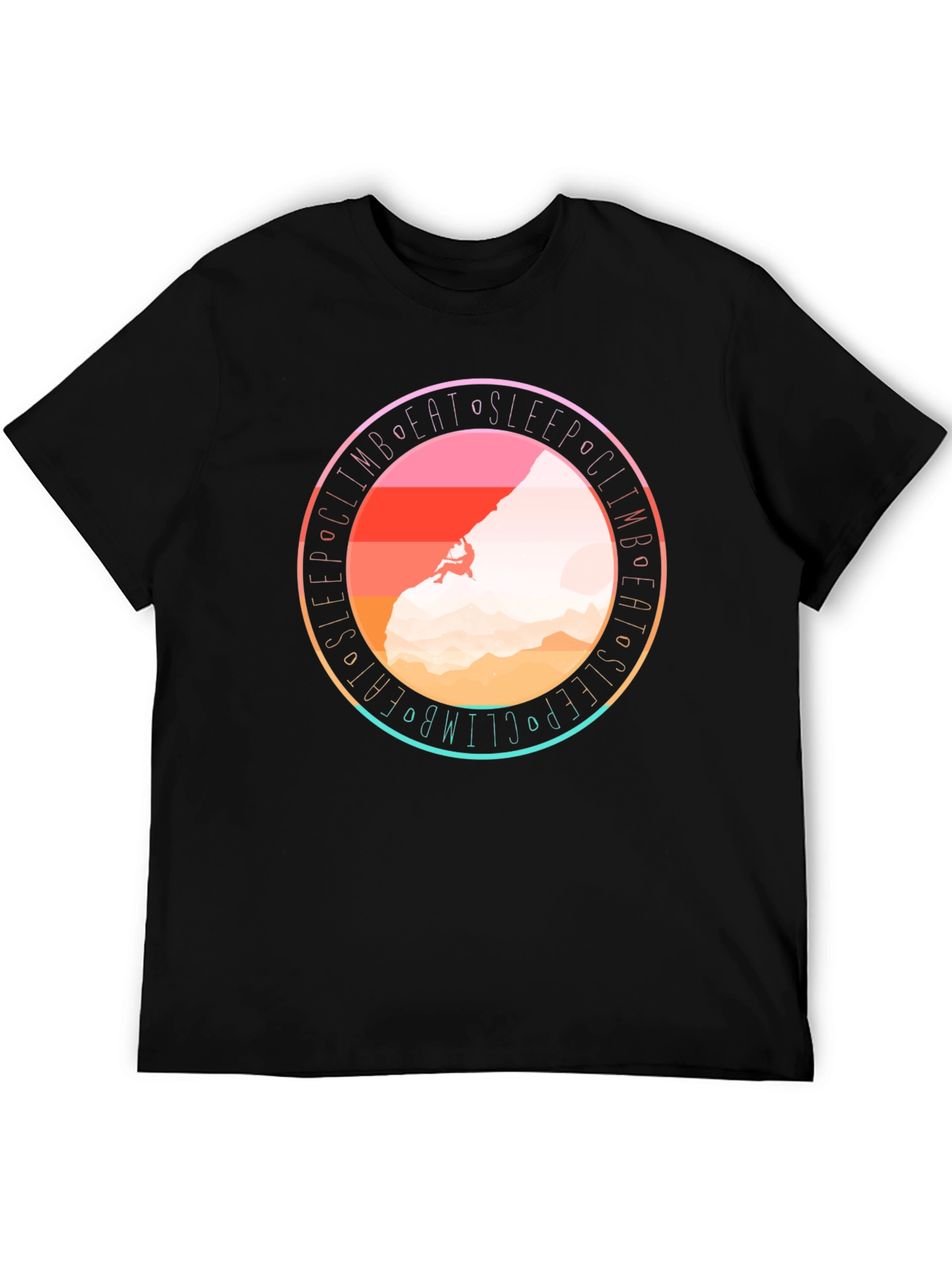 Climb Eat Sleep Graphic Tee