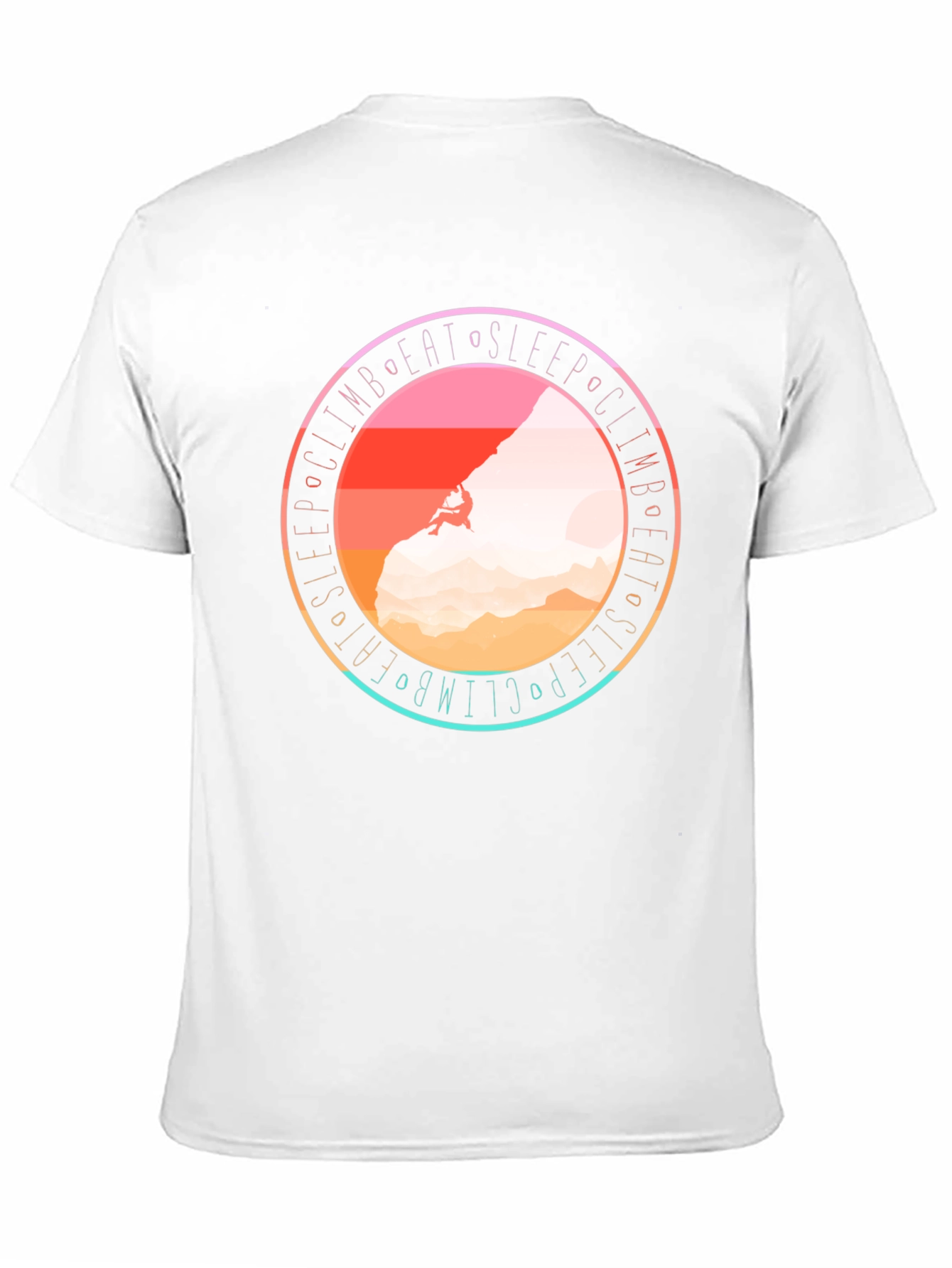 Climb Eat Sleep Graphic Tee