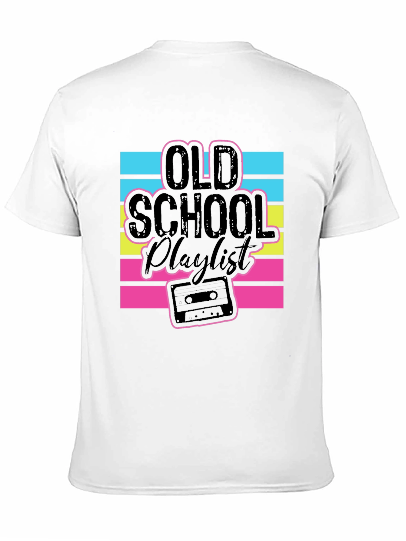 Old School Playlist Graphic T-Shirt