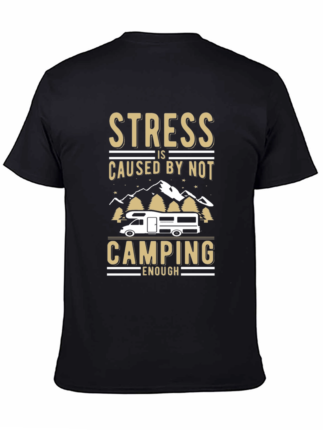 Stress Camping Graphic Tee