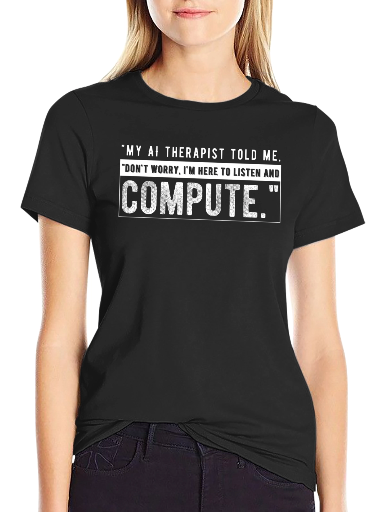 AI Therapist Funny T-Shirt