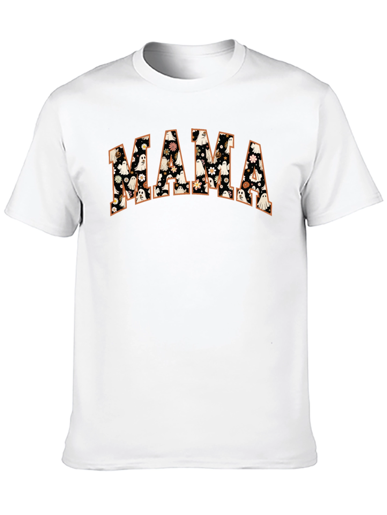 Mama Ghost Halloween T-Shirt