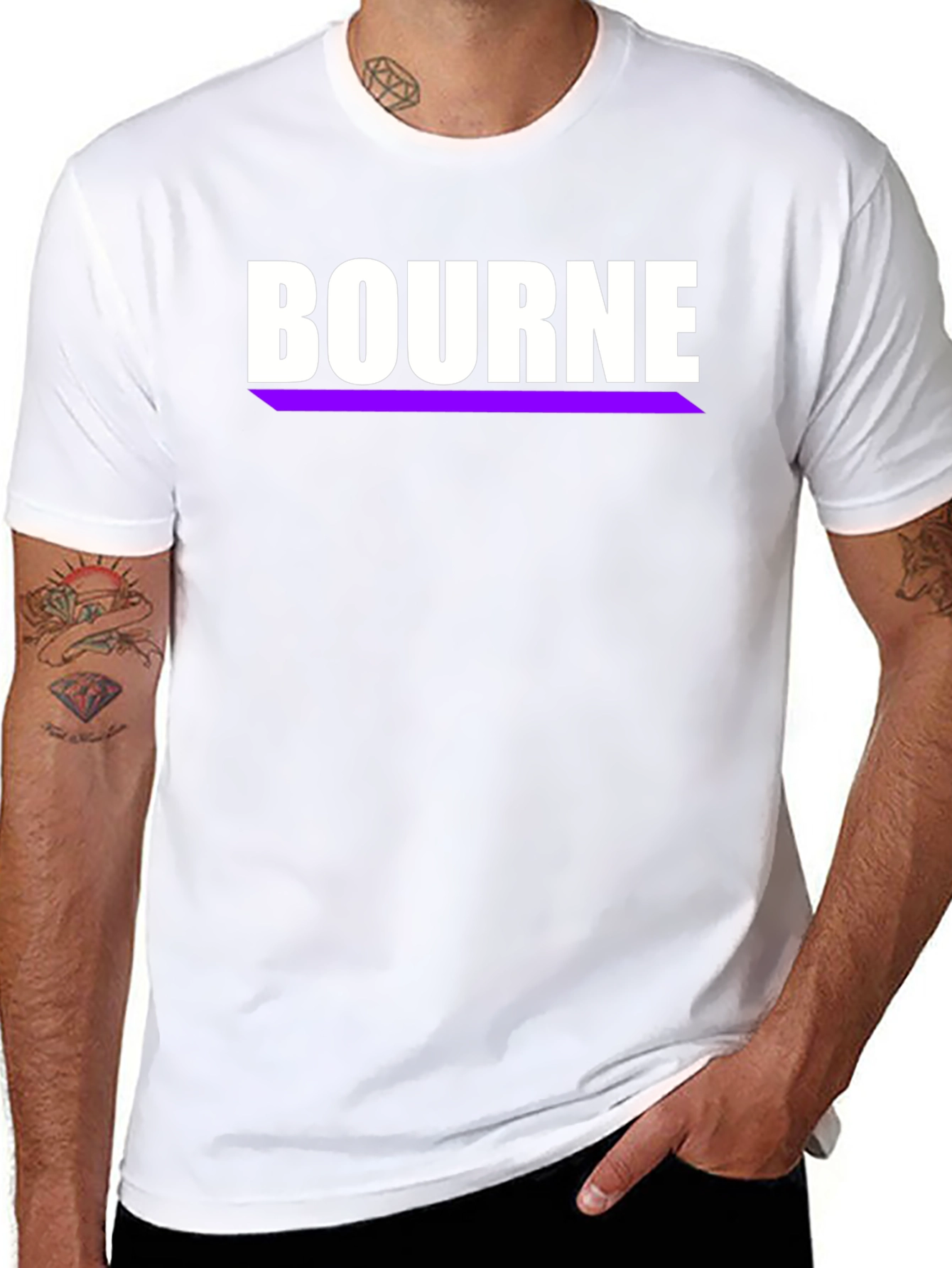 Bourne Graphic T-Shirt - Black
