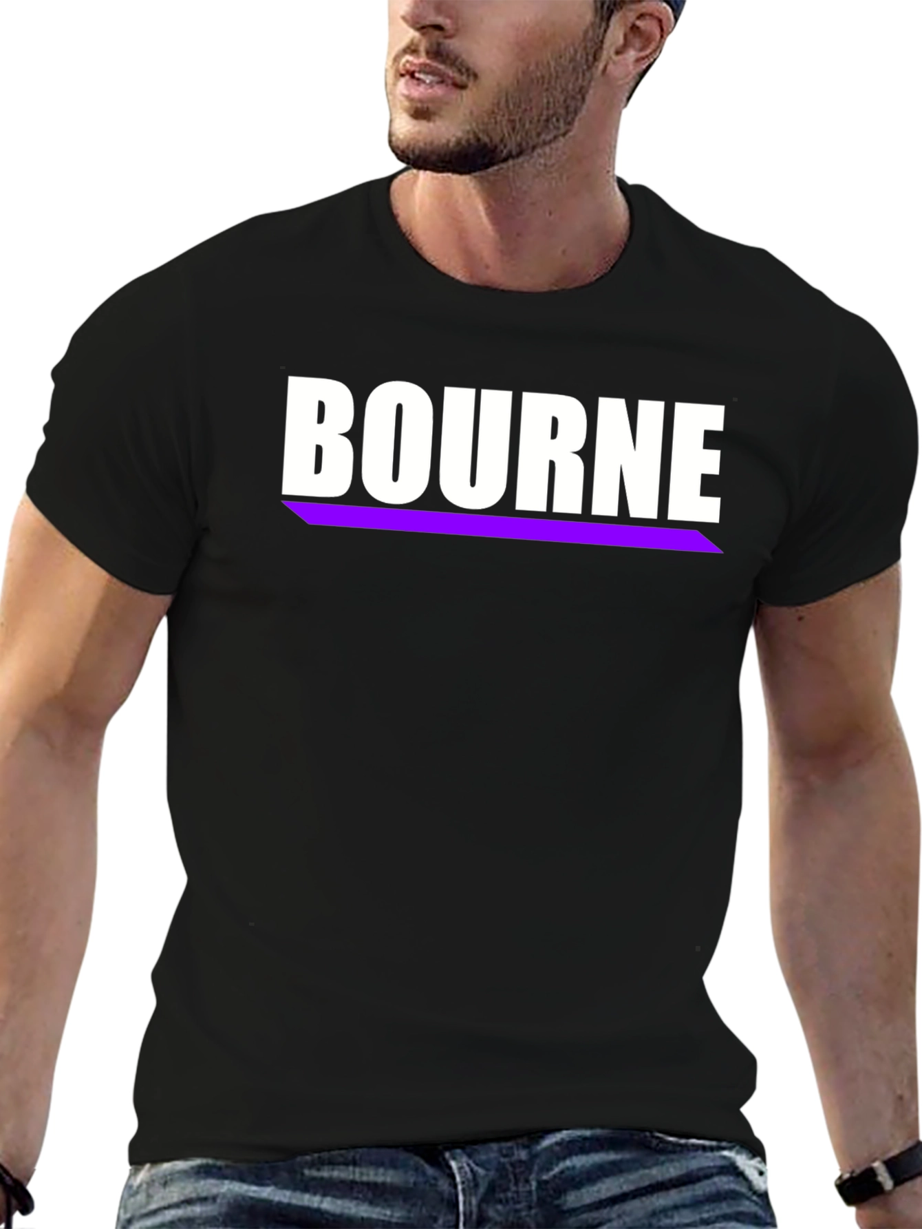 Bourne Graphic T-Shirt - Black