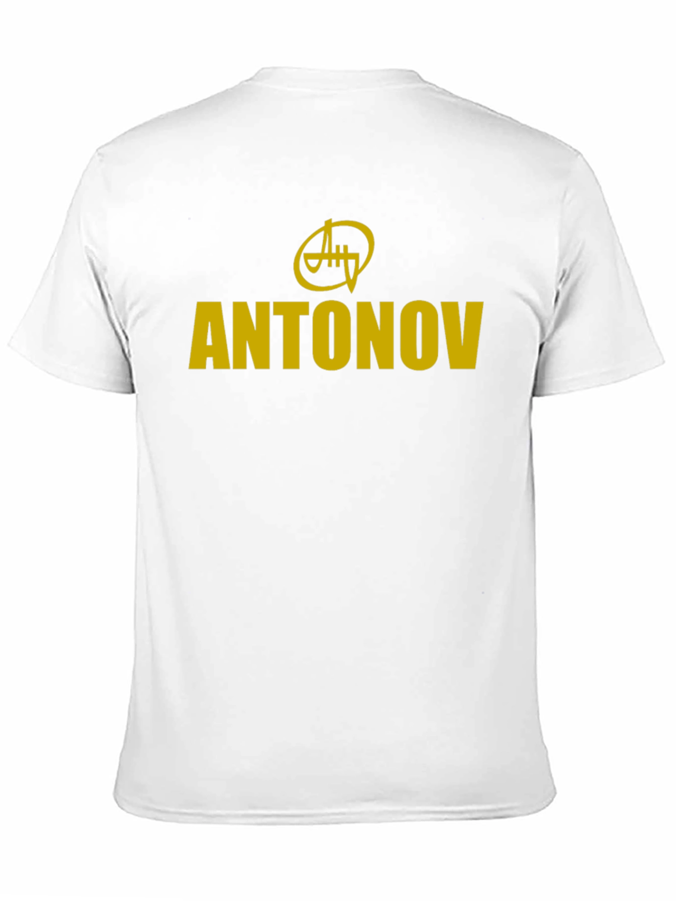 Antonov Graphic Tee - Black Crew Neck T-Shirt