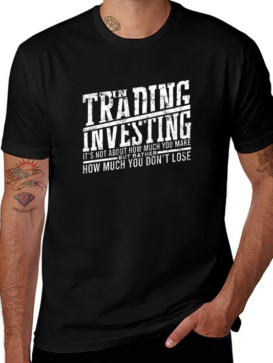Trading Investing Graphic Tee - Investor Shirt