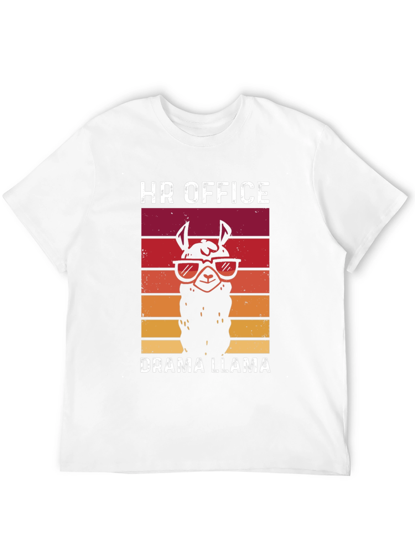 HR Office Drama Llama T-Shirt - Funny HR Gift
