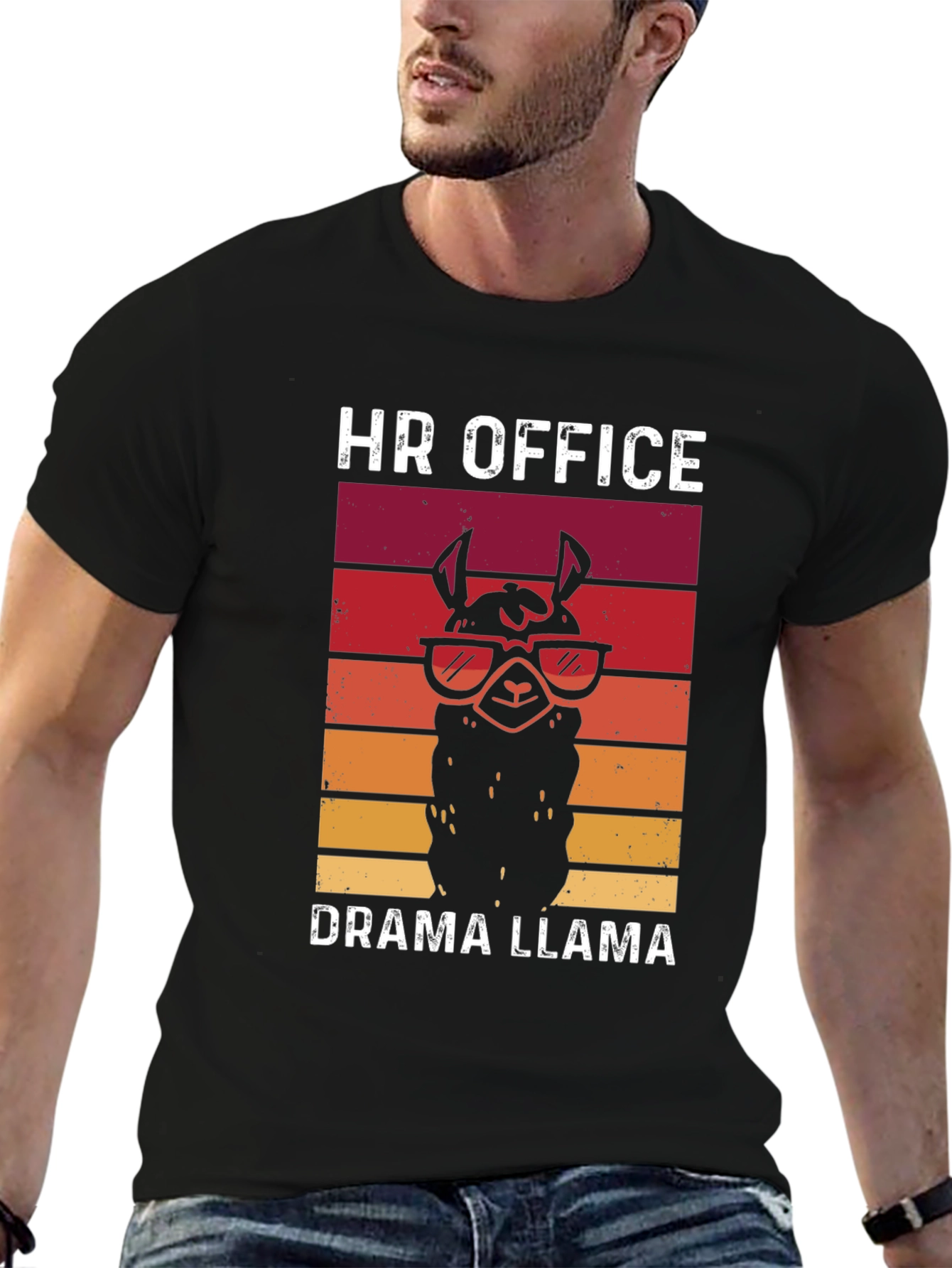 HR Office Drama Llama T-Shirt - Funny HR Gift