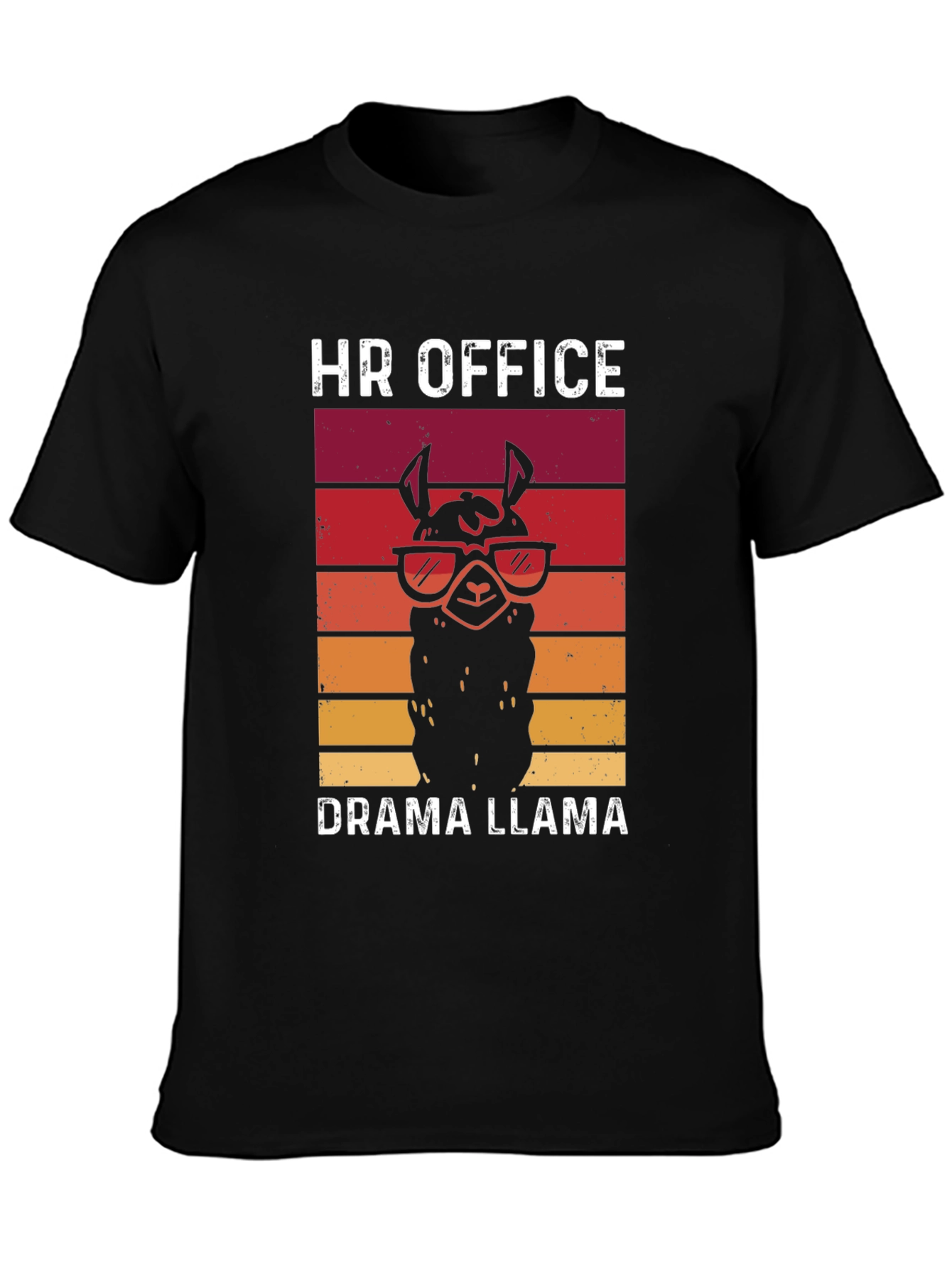 HR Office Drama Llama T-Shirt - Funny HR Gift