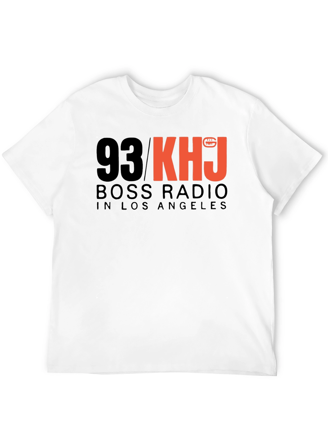 93 KHJ Boss Radio Black T-Shirt