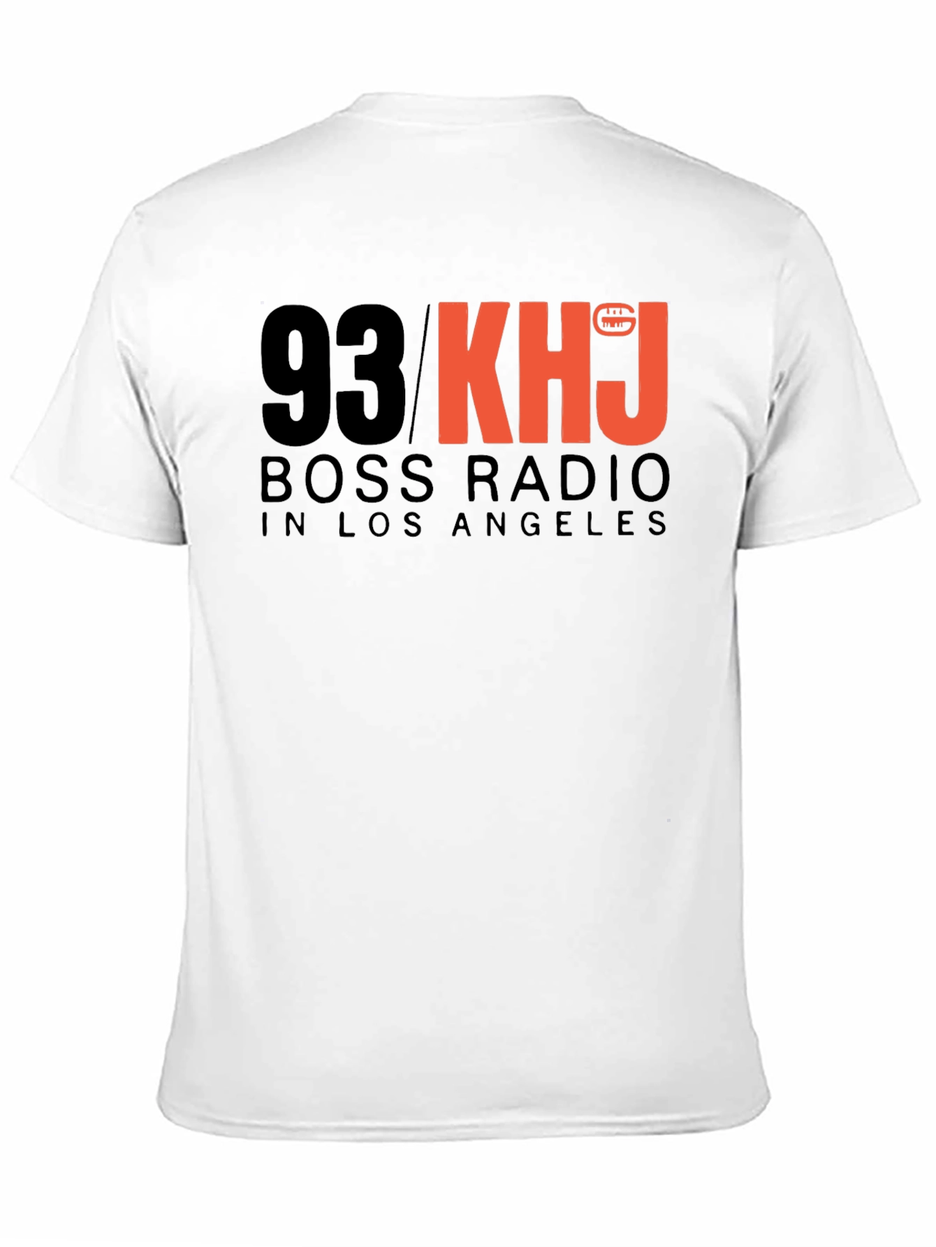 93 KHJ Boss Radio Black T-Shirt