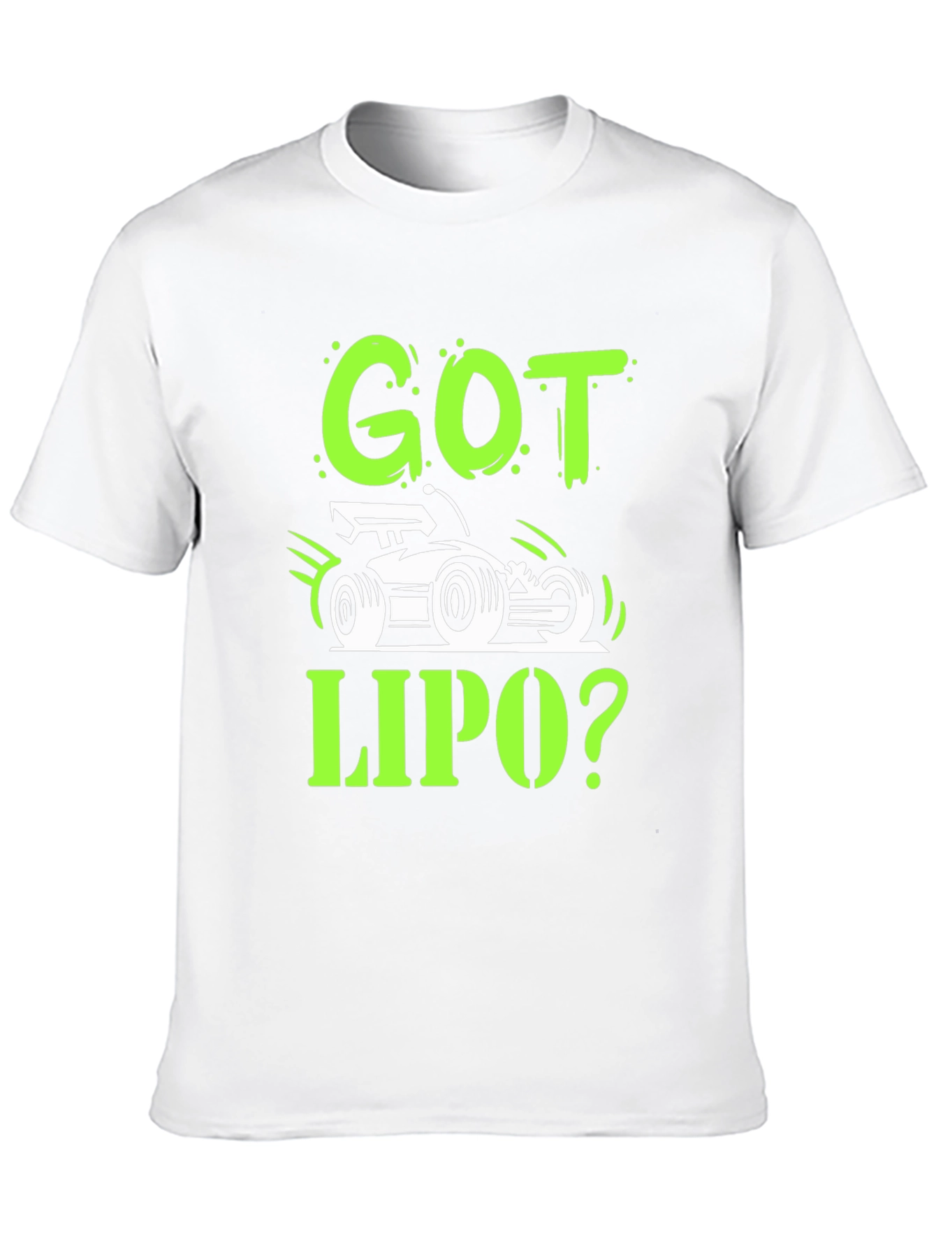 Got LiPo? RC Car Enthusiast Black T-Shirt