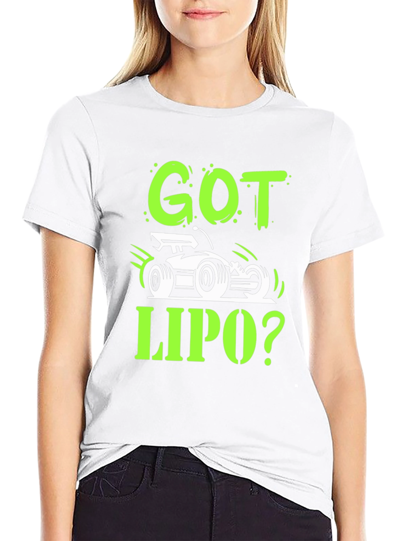 Got LiPo? RC Car Enthusiast Black T-Shirt