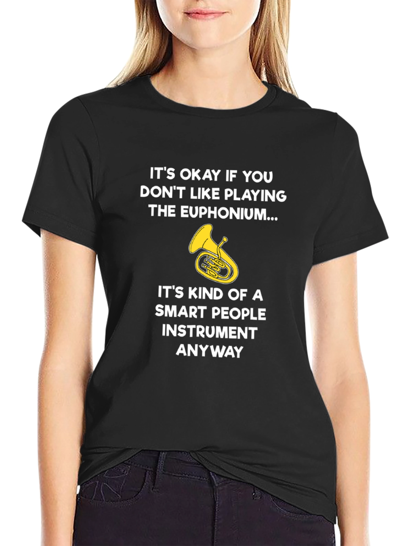 Euphonium Player Smart People Instrument T-Shirt