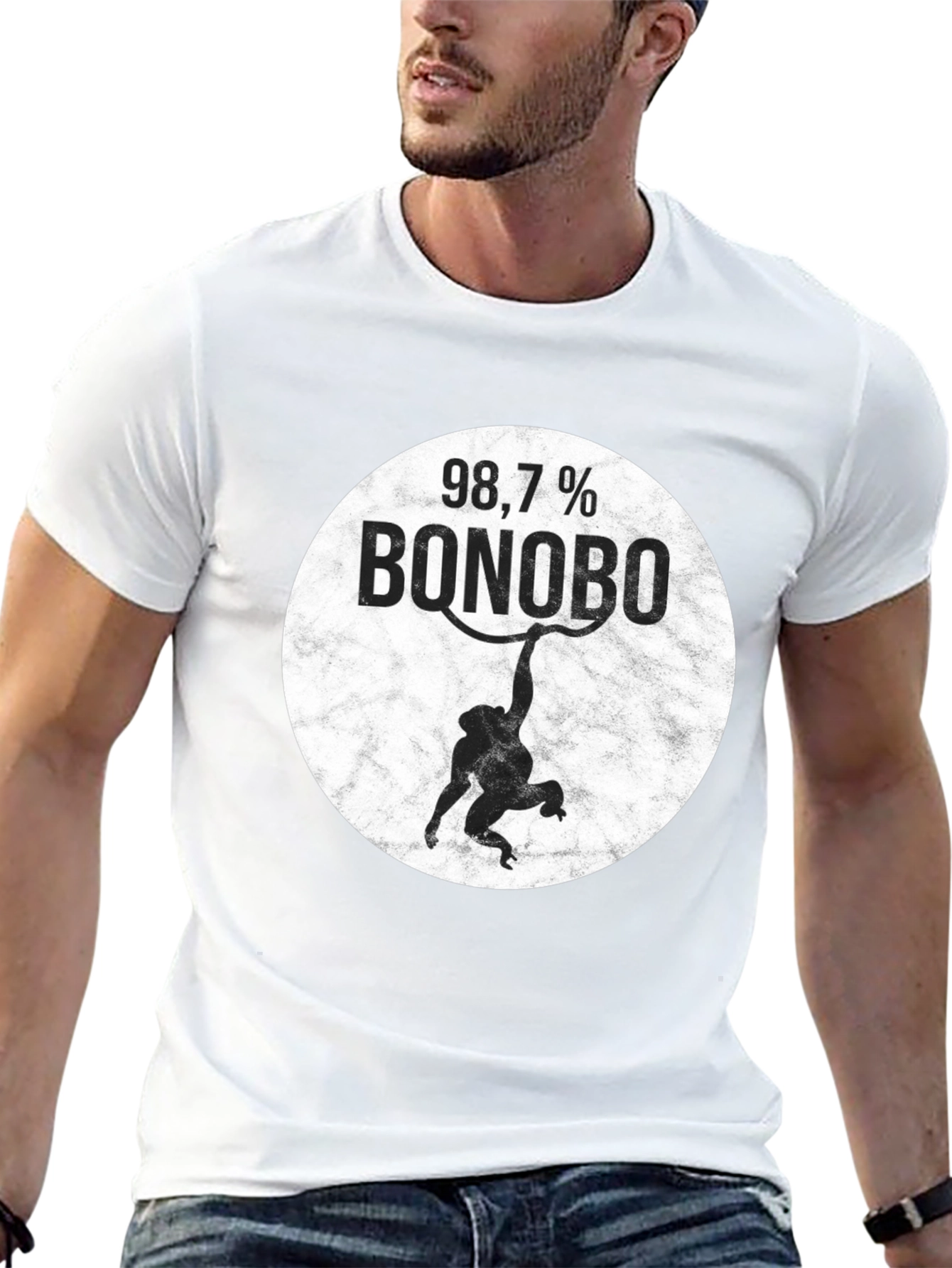 Bonobo Graphic T-Shirt - 98.7% Bonobo Tee