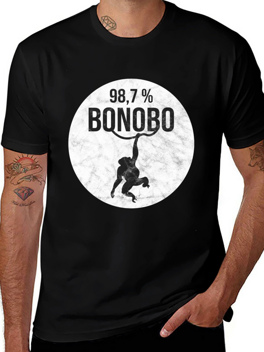 Bonobo Graphic T-Shirt - 98.7% Bonobo Tee