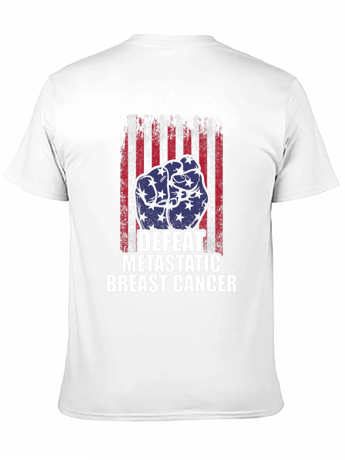 Defeat Metastatic Breast Cancer Graphic T-Shirt