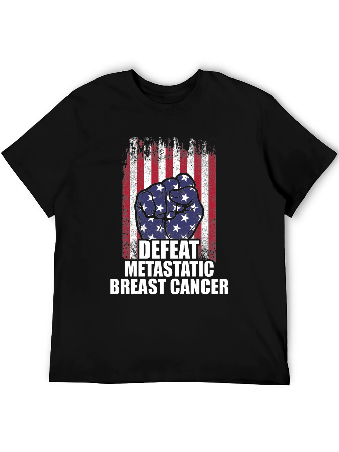 Defeat Metastatic Breast Cancer Graphic T-Shirt