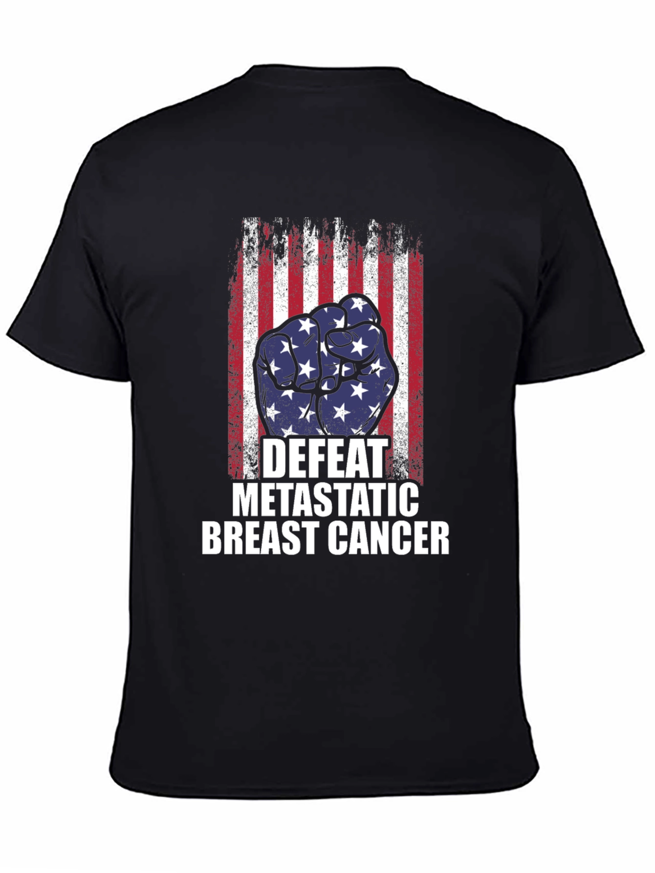 Defeat Metastatic Breast Cancer Graphic T-Shirt