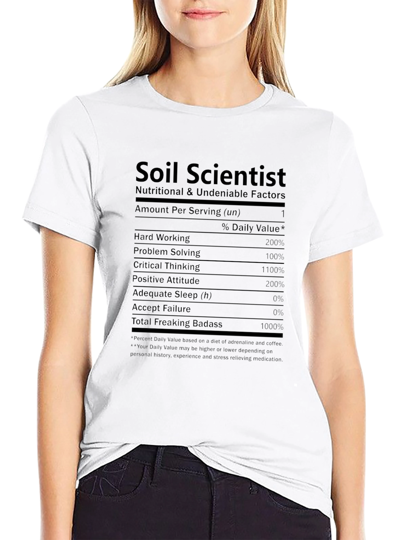 Soil Scientist Nutritional Facts T-Shirt