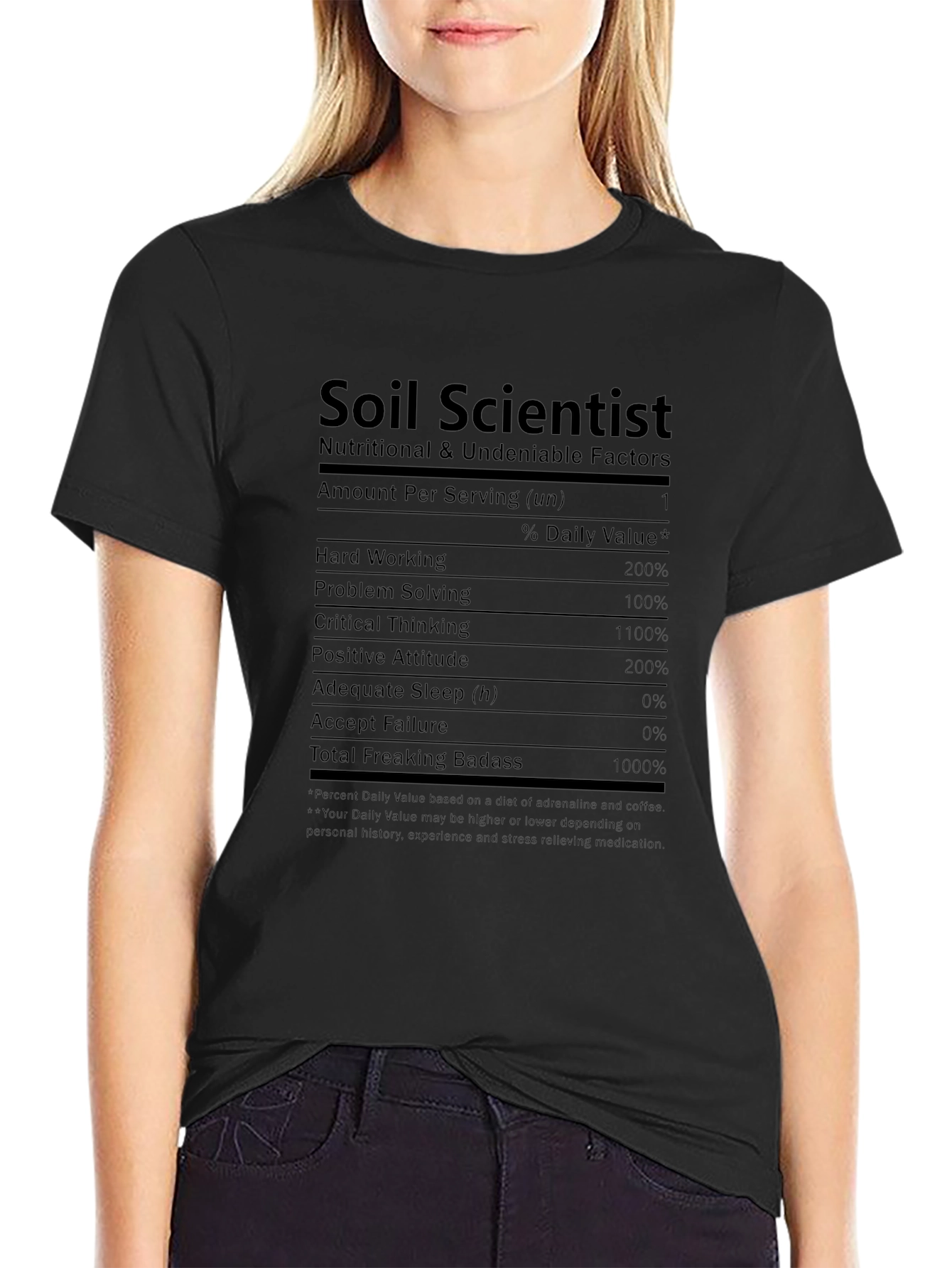 Soil Scientist Nutritional Facts T-Shirt