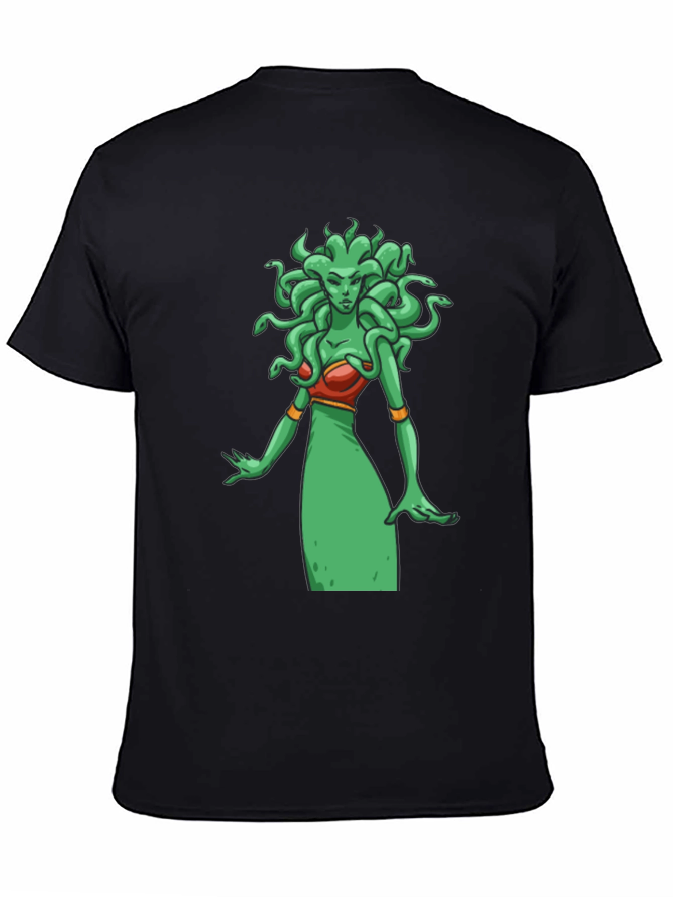 Medusa Graphic T-Shirt - Unisex Black Tee