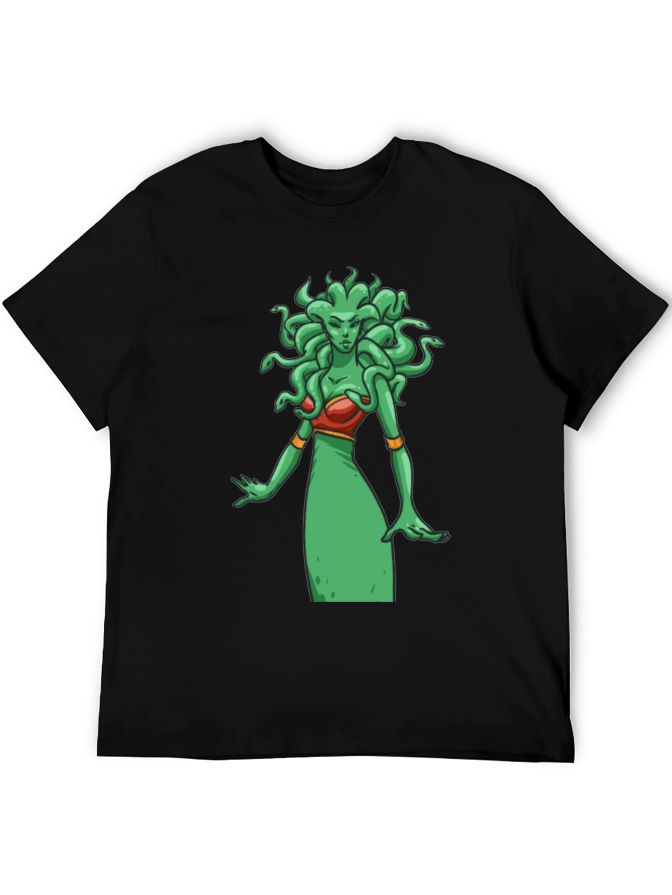 Medusa Graphic T-Shirt - Unisex Black Tee