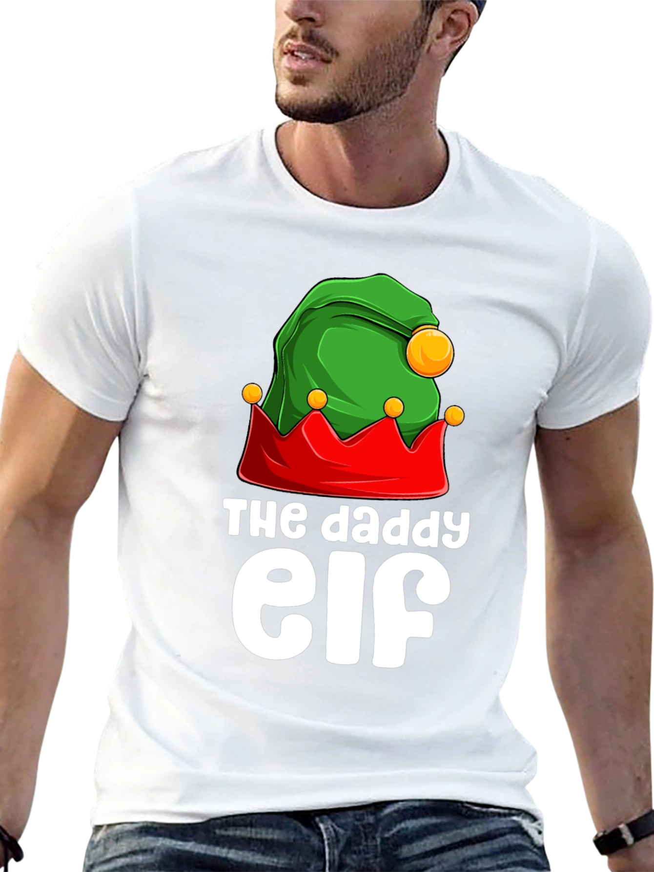 Daddy Elf Christmas T-Shirt