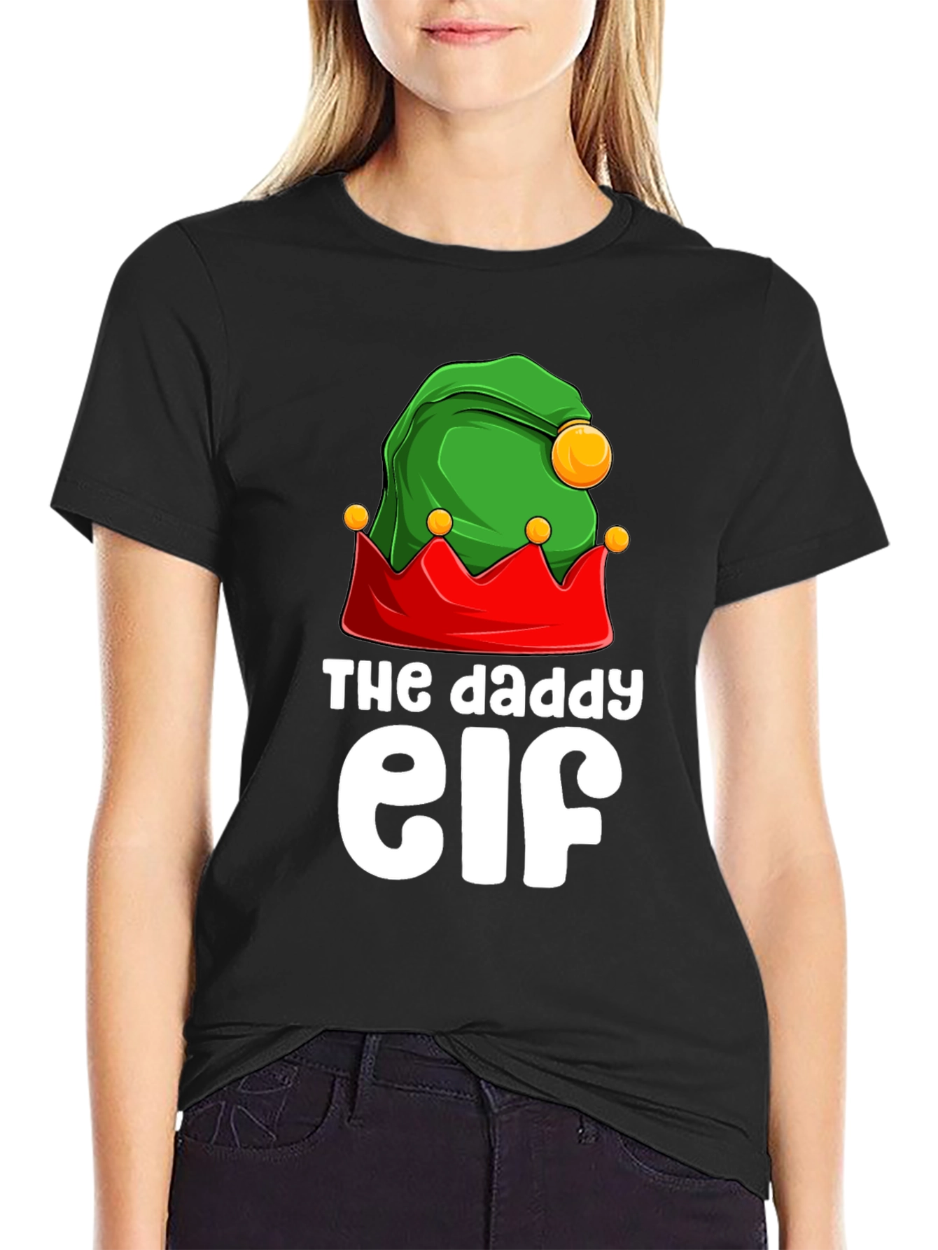 Daddy Elf Christmas T-Shirt