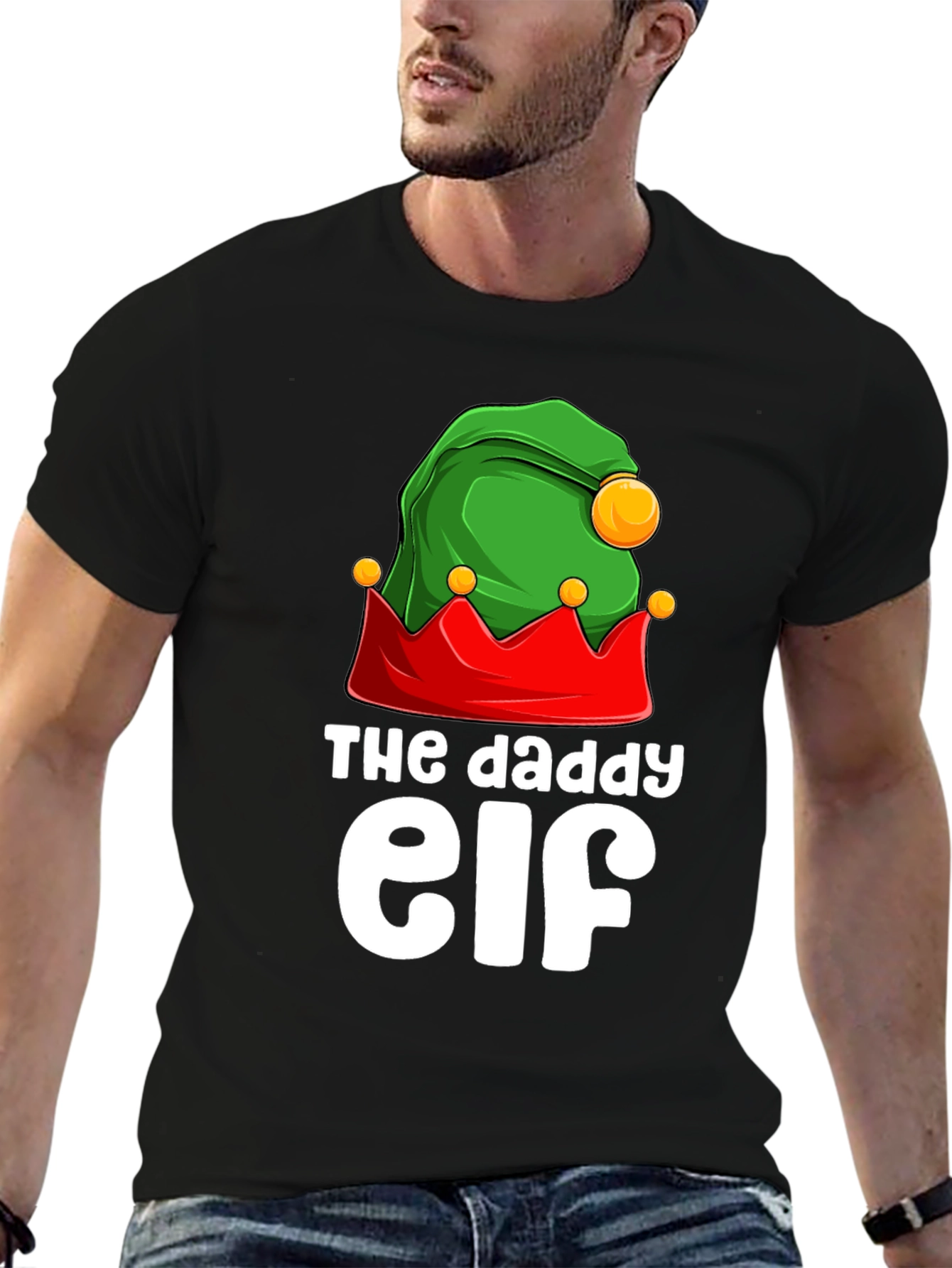 Daddy Elf Christmas T-Shirt
